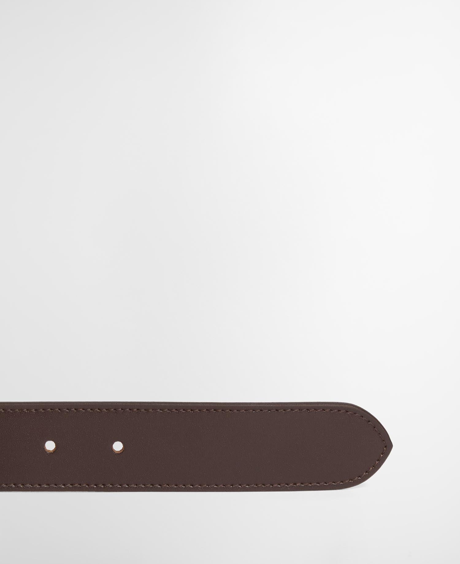 Girvan Tartan Leather Belt Classic/Brown