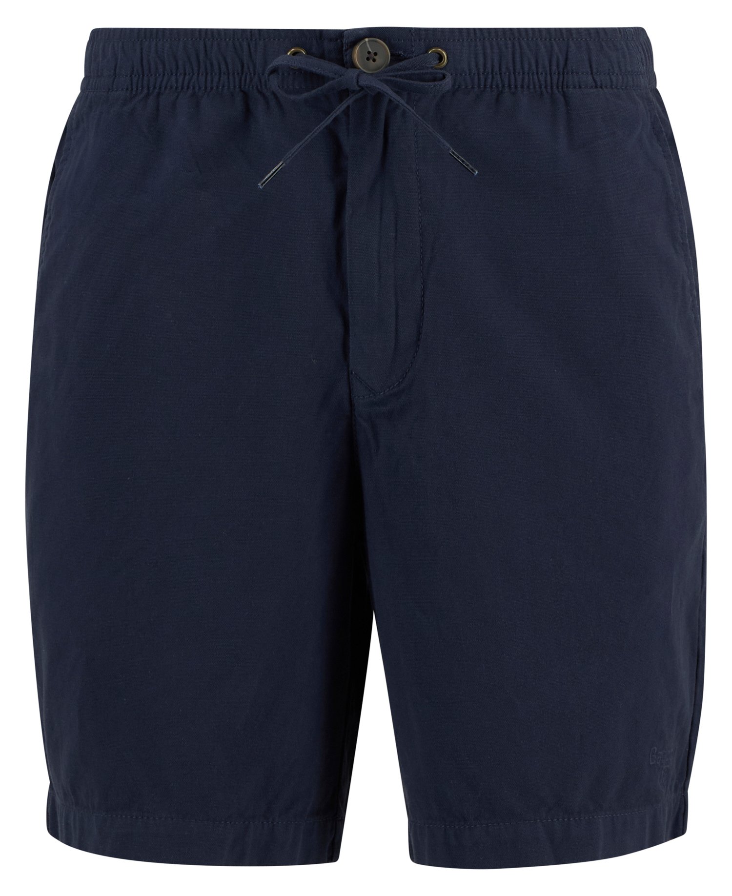 Shorts in Oxford lavato con vestibilit&agrave; comoda