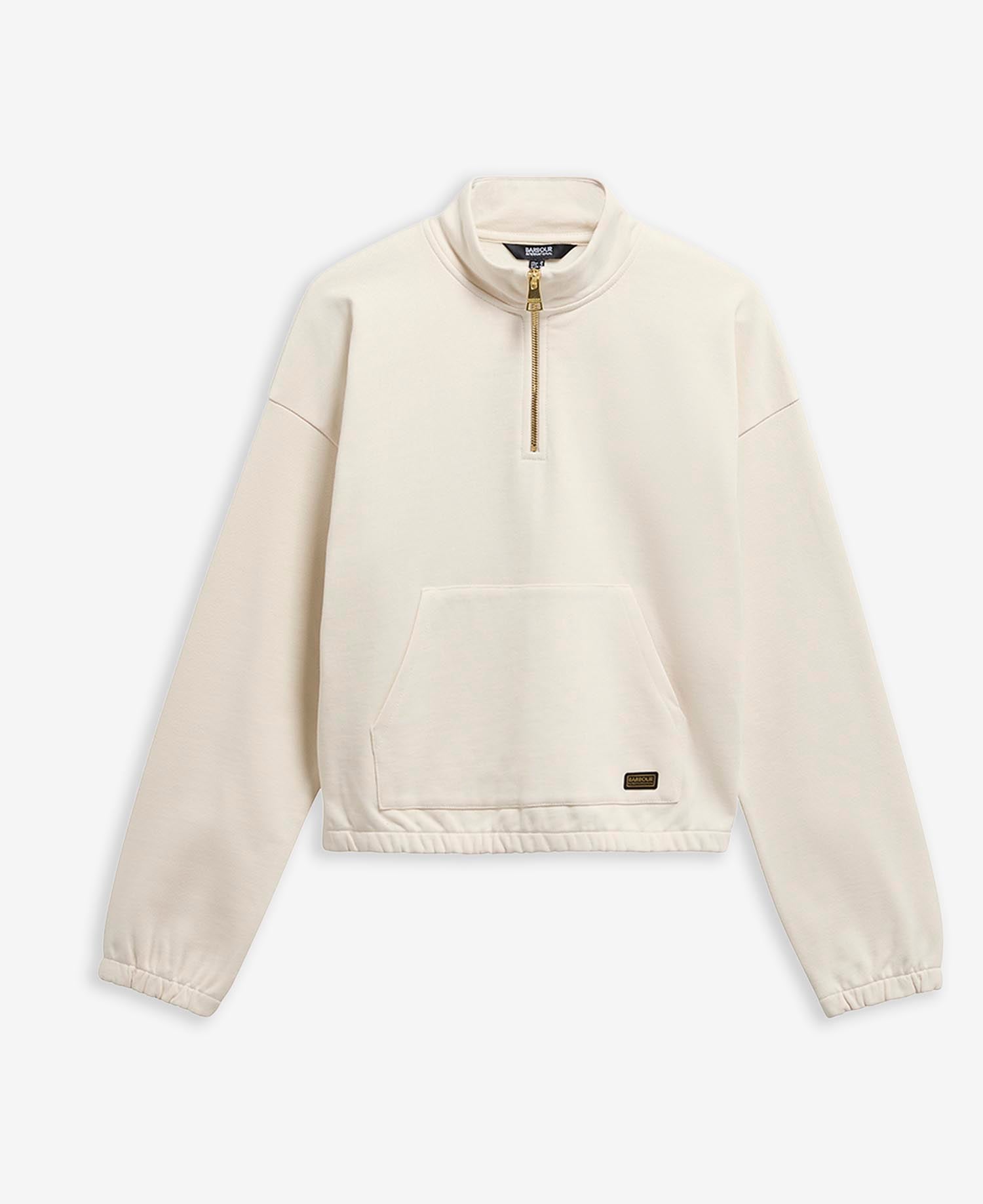 Nova Quarter-Zip Sweatshirt Light Stone
