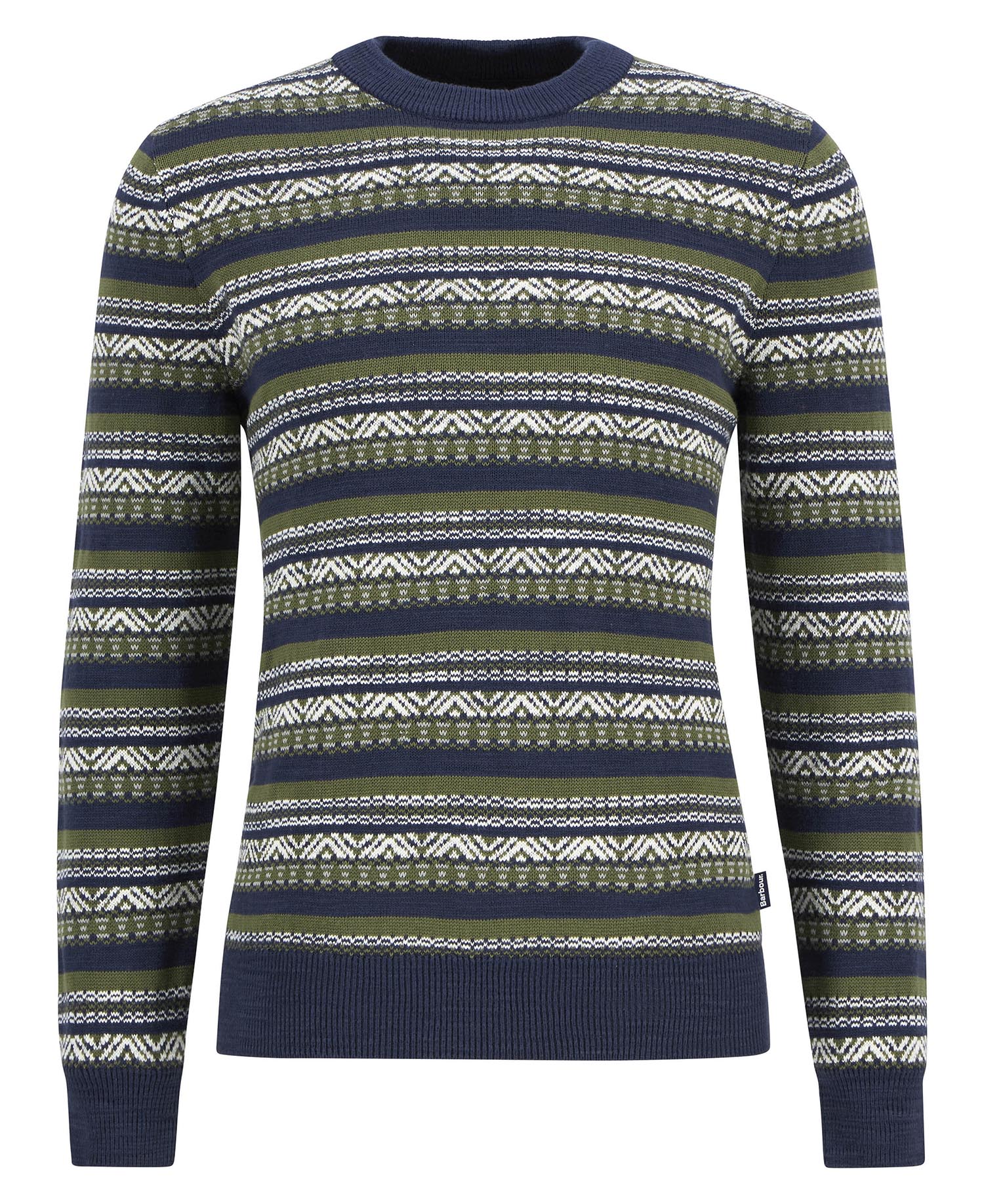 Topcliffe Fairisle Crew Neck Sweater