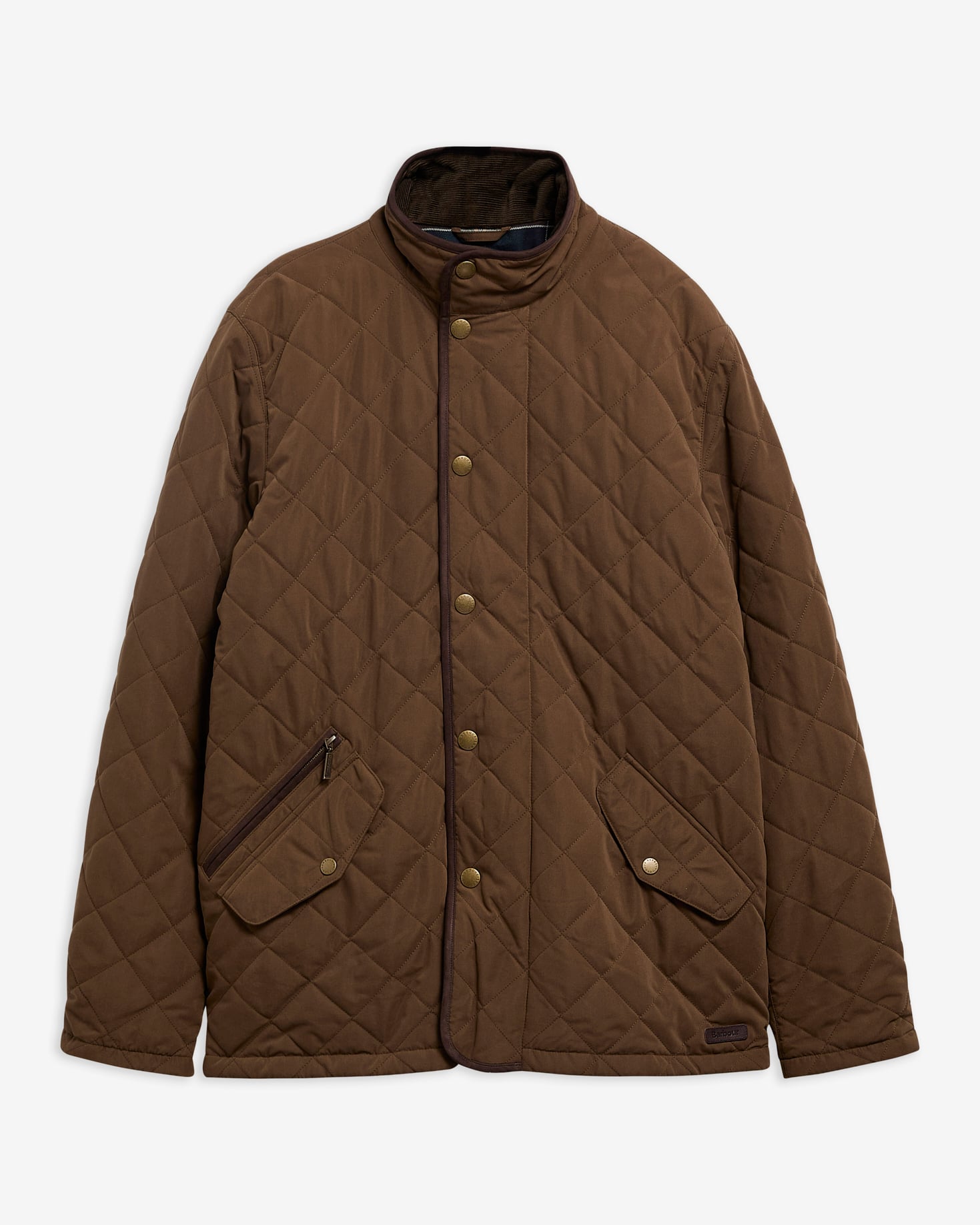 Shoverler Quilted Jacket Dk Sand