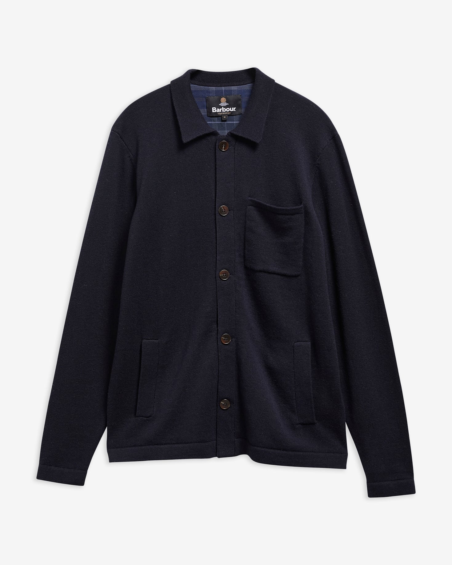 Barbour Wollcardigan Bellam Navy
