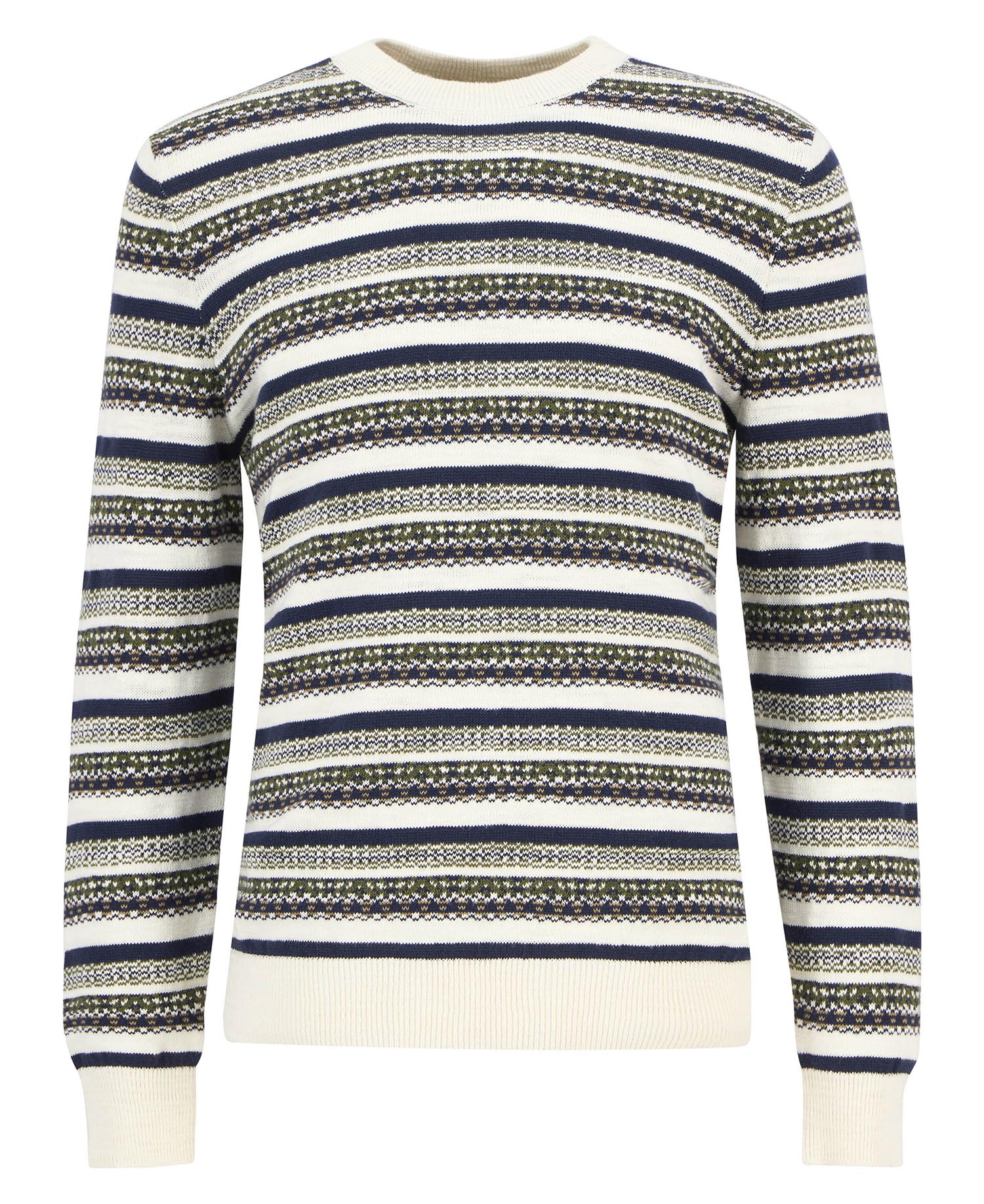Topcliffe Fairisle Crew Neck Sweater