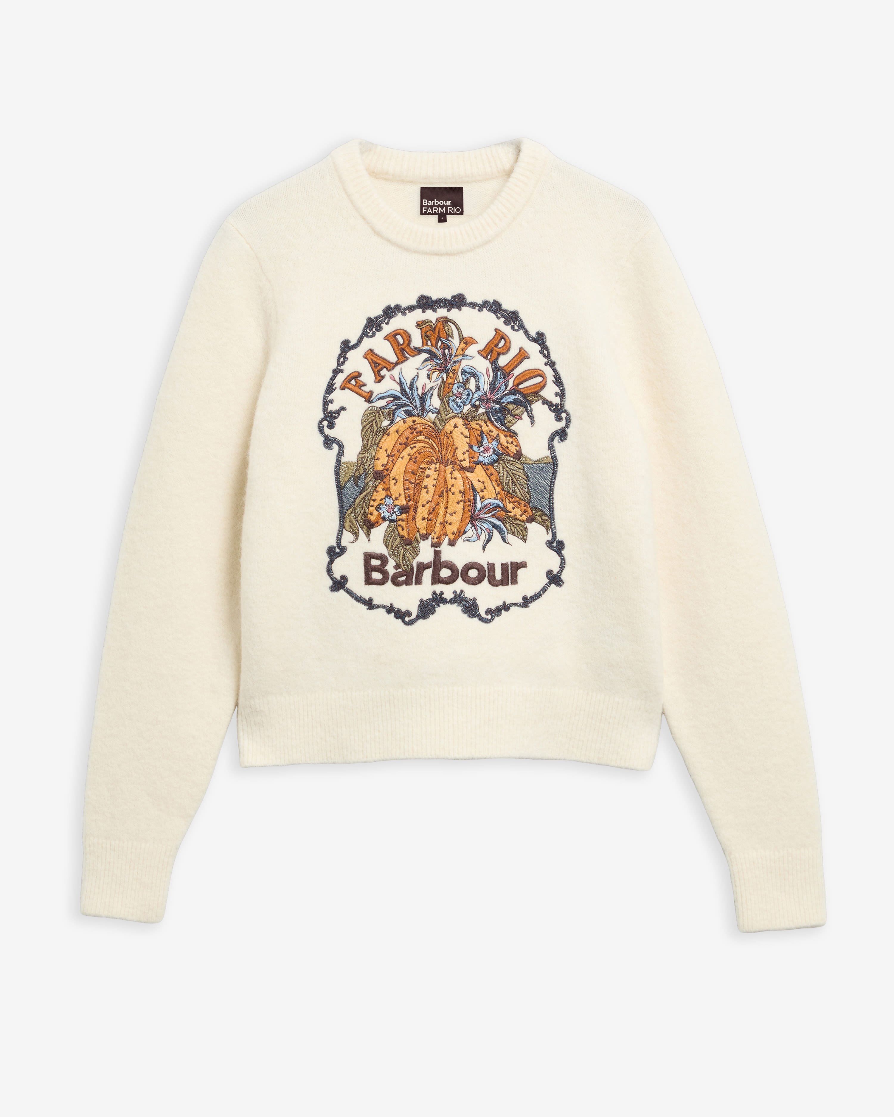 Barbour FARM Rio Ruellia Crew-Neck Jumper Multi