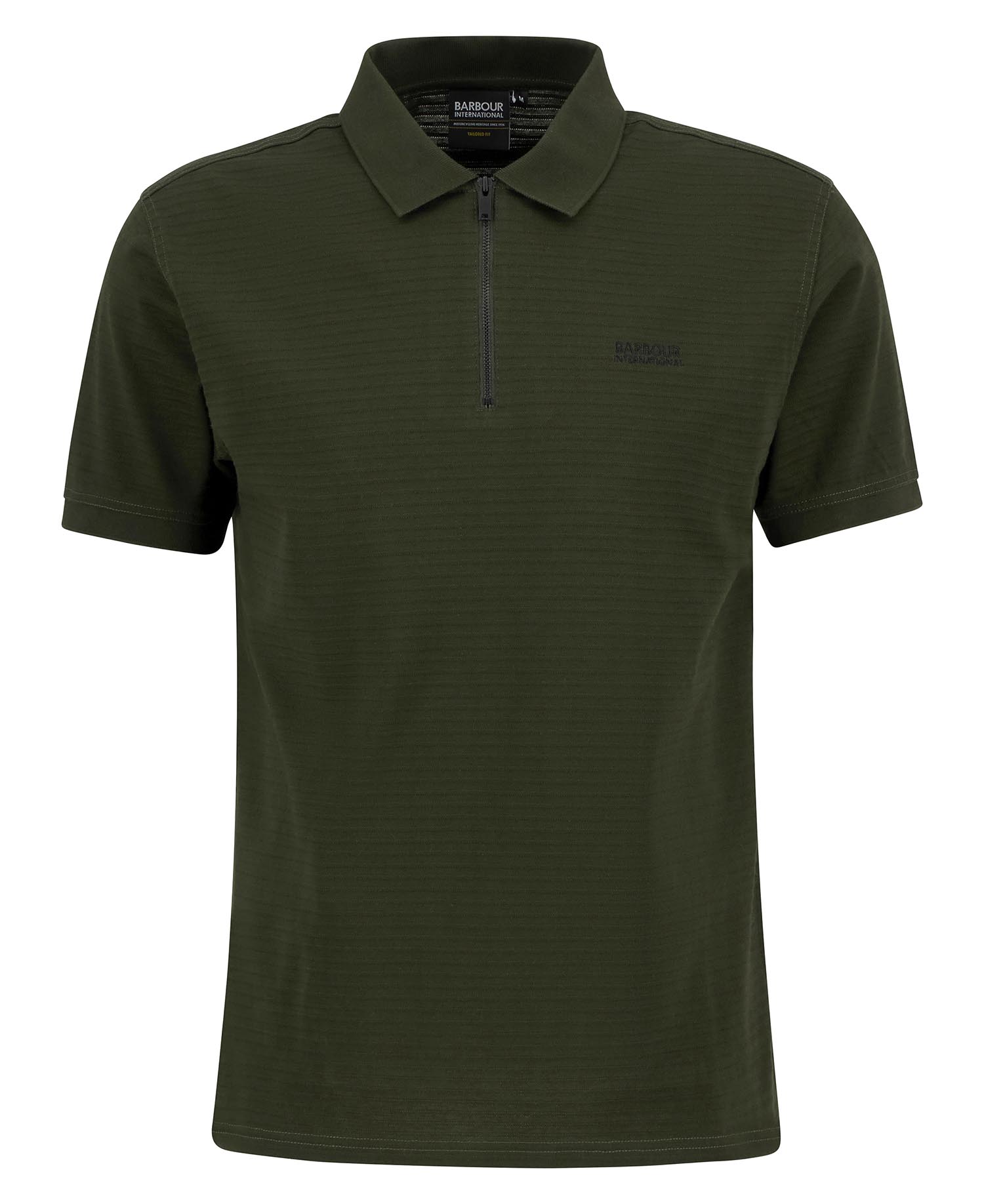 Alfred Jacquard Striped Polo Shirt