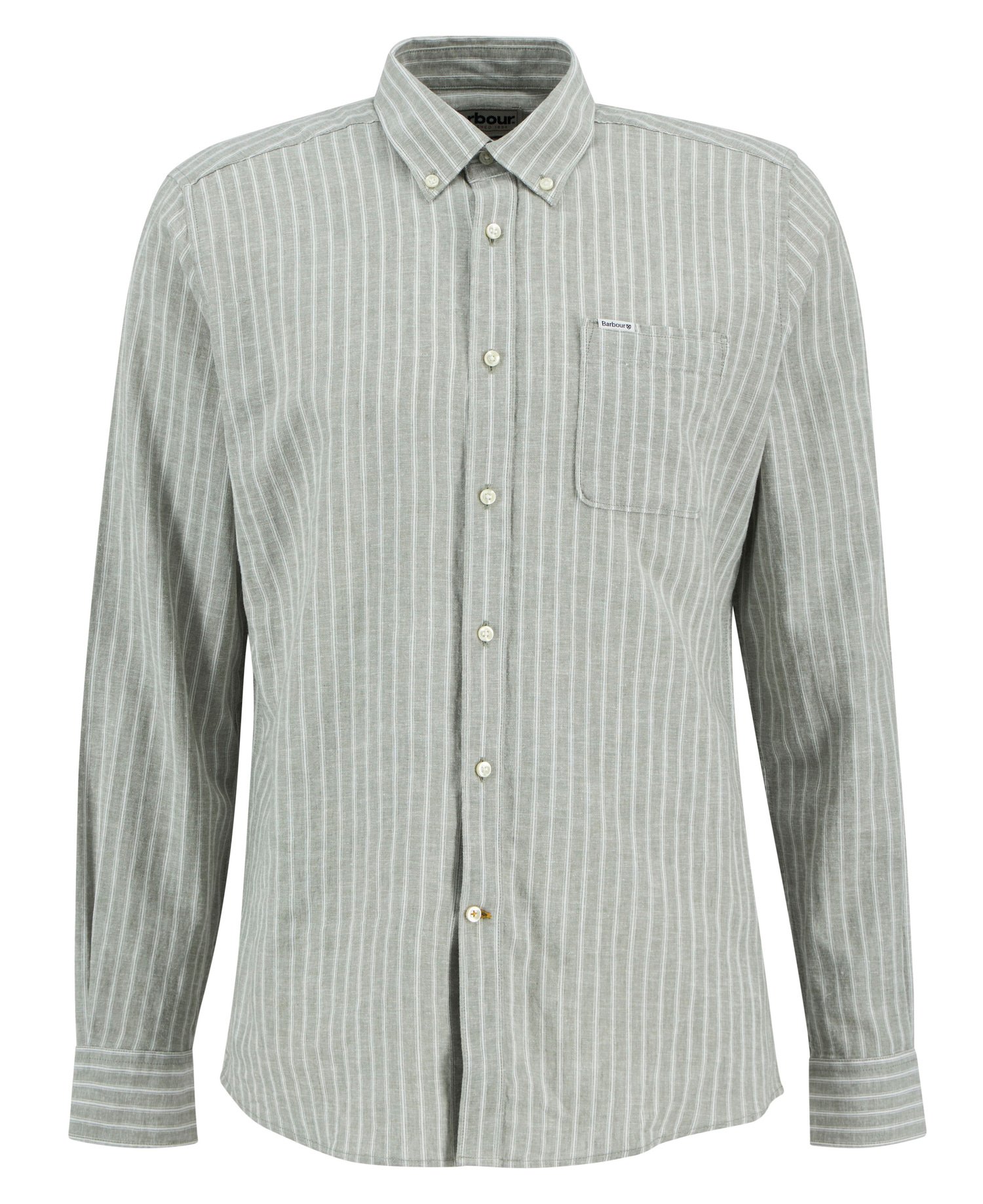 Nelson Striped Long-Sleeved Tailored Shirt