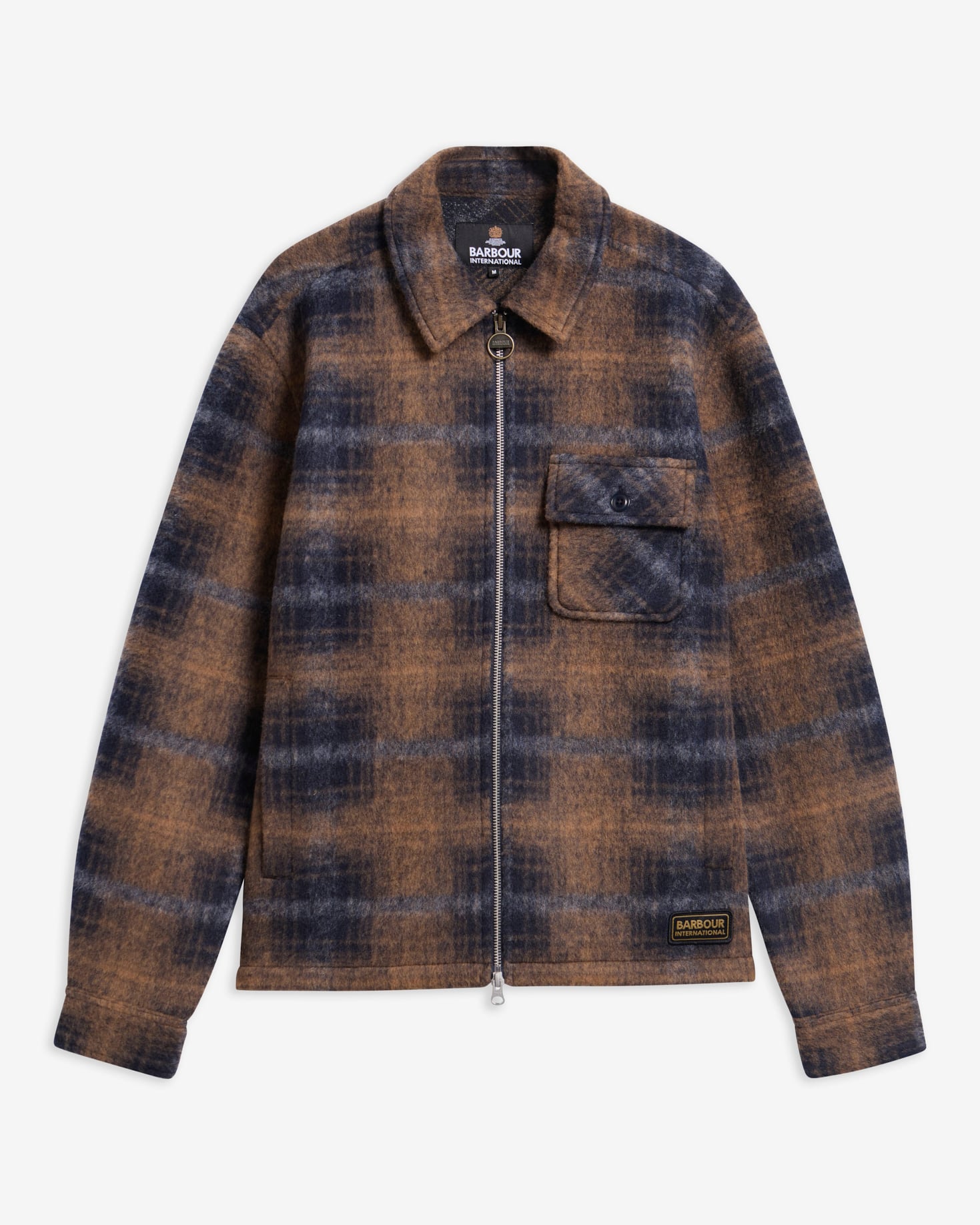 Overshirt Oswald aus Woll-Mix Navy