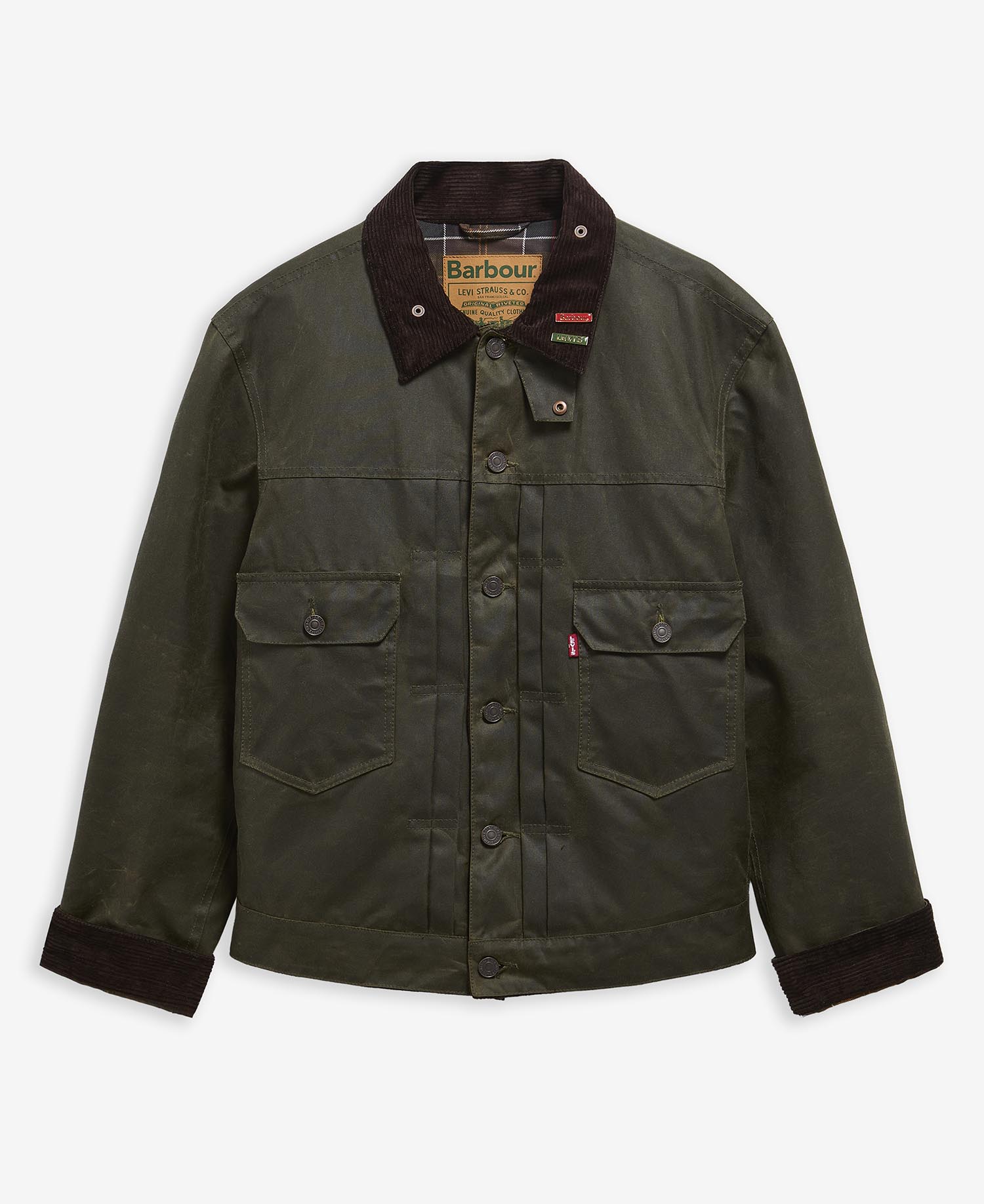 Barbour x Levi's Type II Waxed Jacket Barbour x Levi's Type II Waxed Jacket
