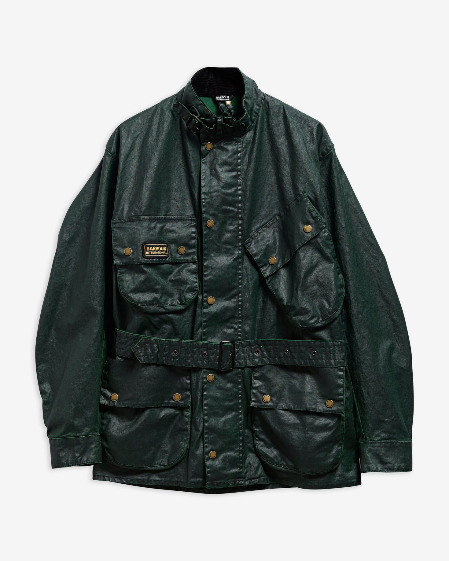 Freizeitjacke Distressed 90th Anniversary A7 Green