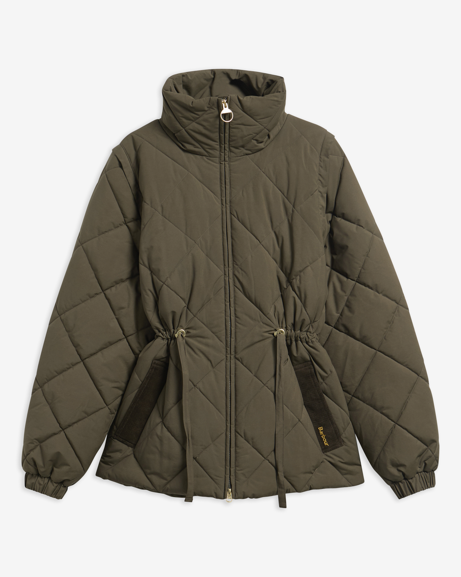 Barbour Winterjacke Tanfield Olive/Shadow Classic