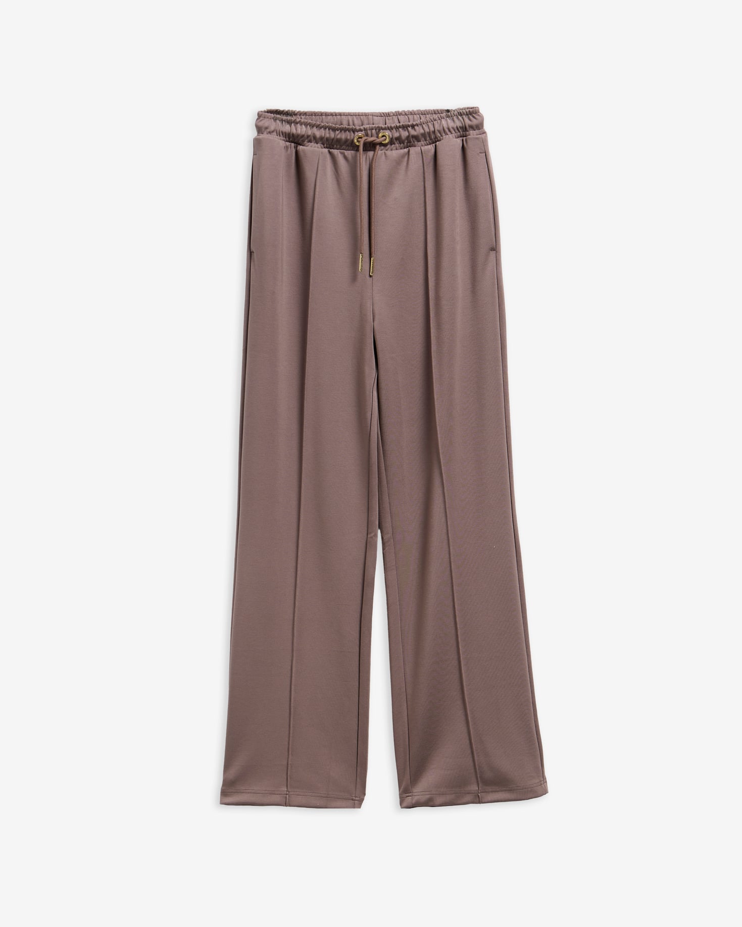 Kemora Wide-Leg Trousers Truffle