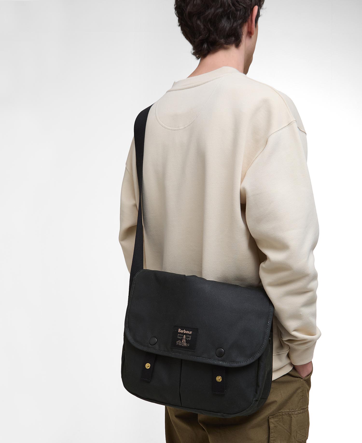 Field Waxed Riever Crossbody Bag