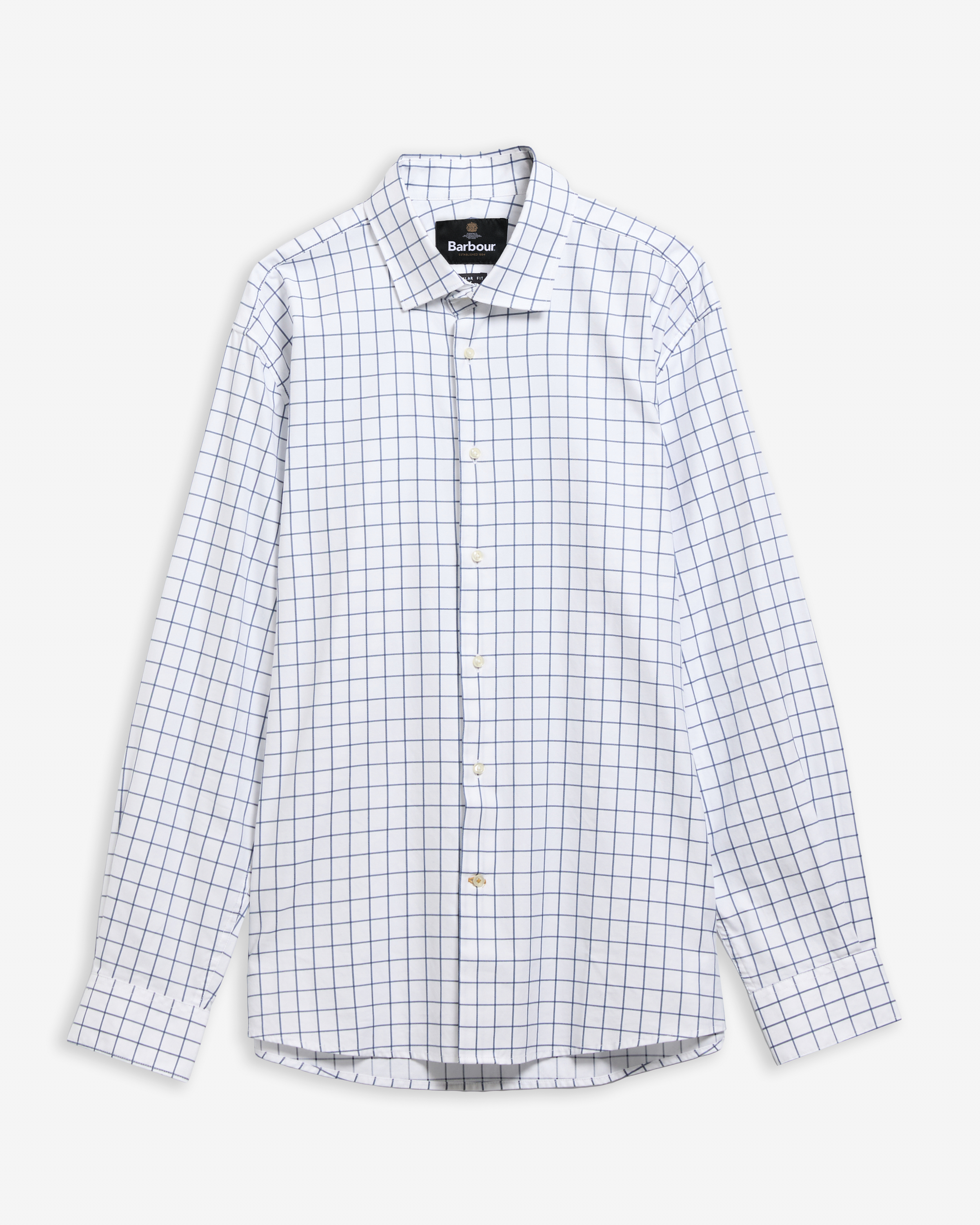 Hanstead Country Active Regular Long-Sleeved Shirt Classic Blue