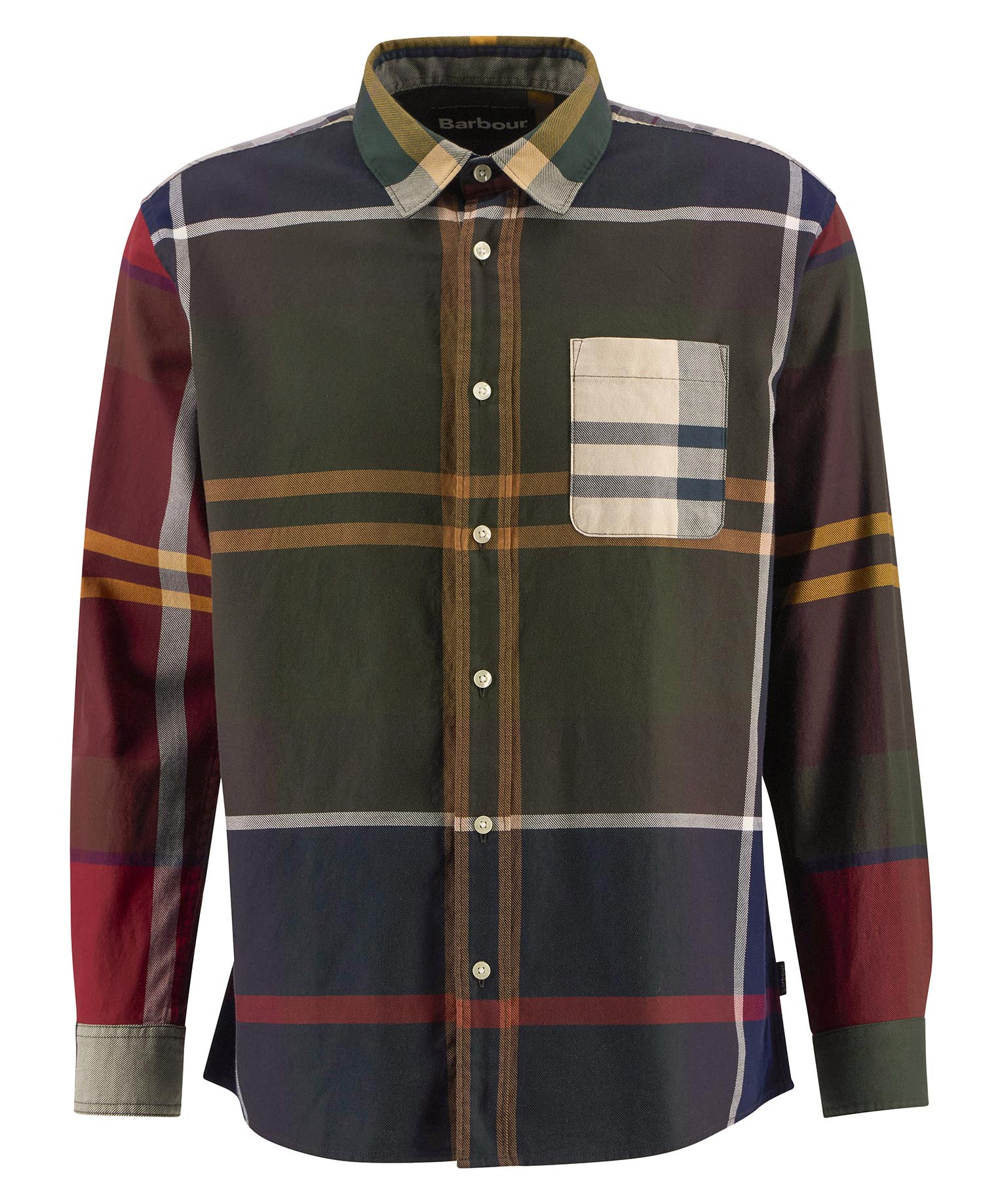 Hemd Patchwork Oversized Tartan Hemd Patchwork Oversized Tartan