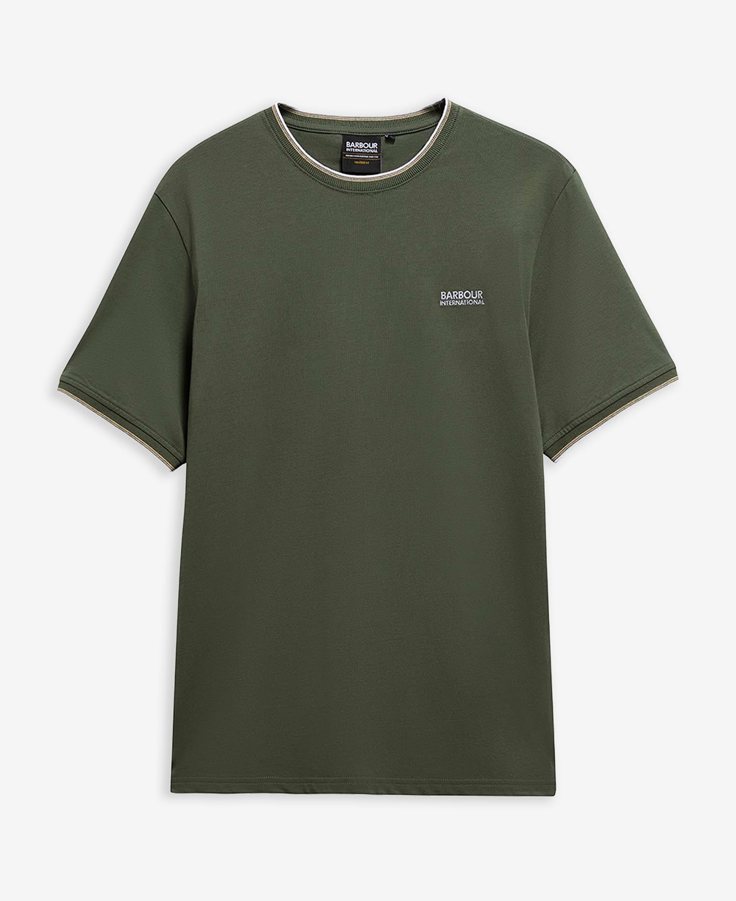 Ashmann Tipped T-Shirt Thyme