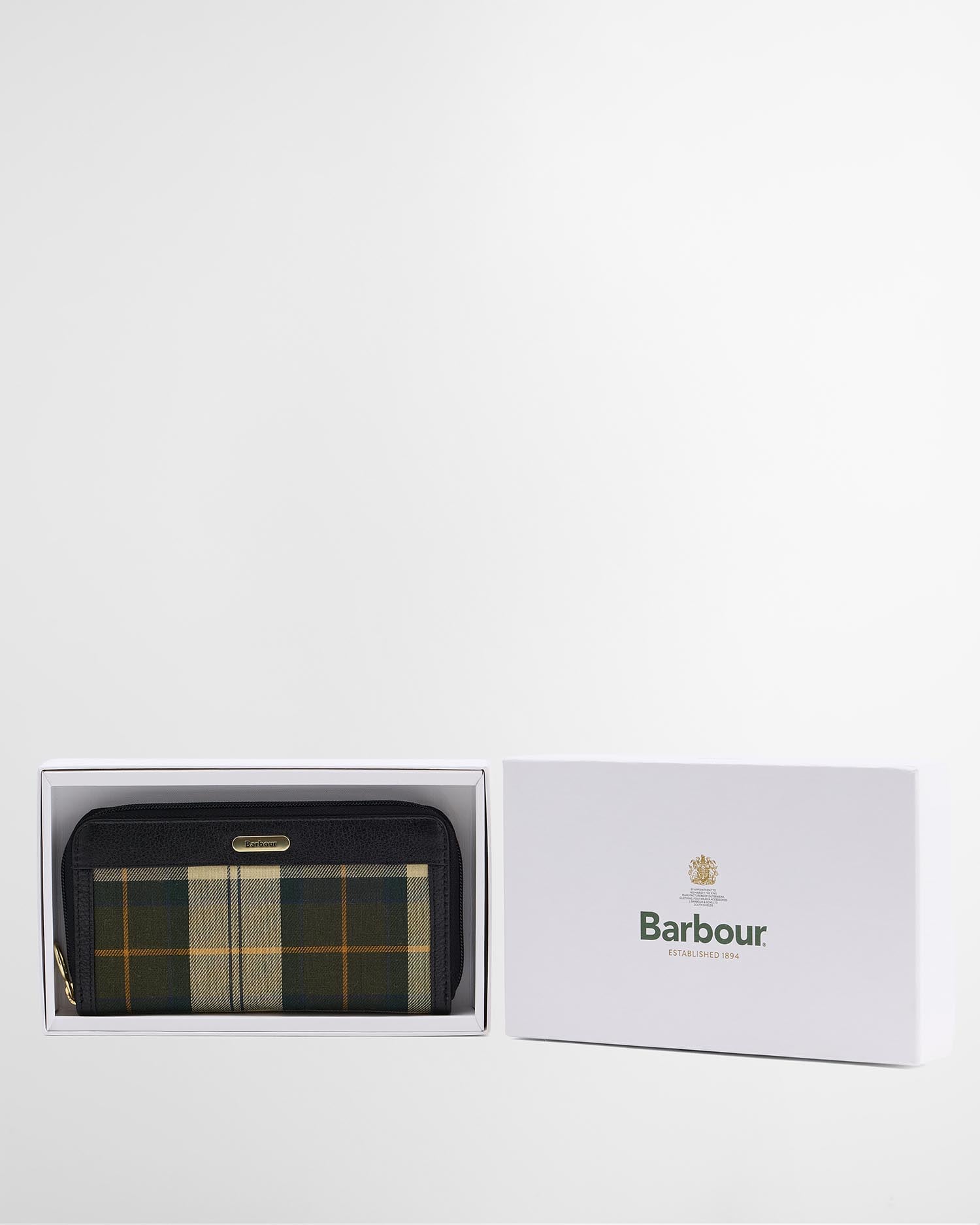 Barbour Lederportemonnaie Daphne Tartan Ancient Tartan