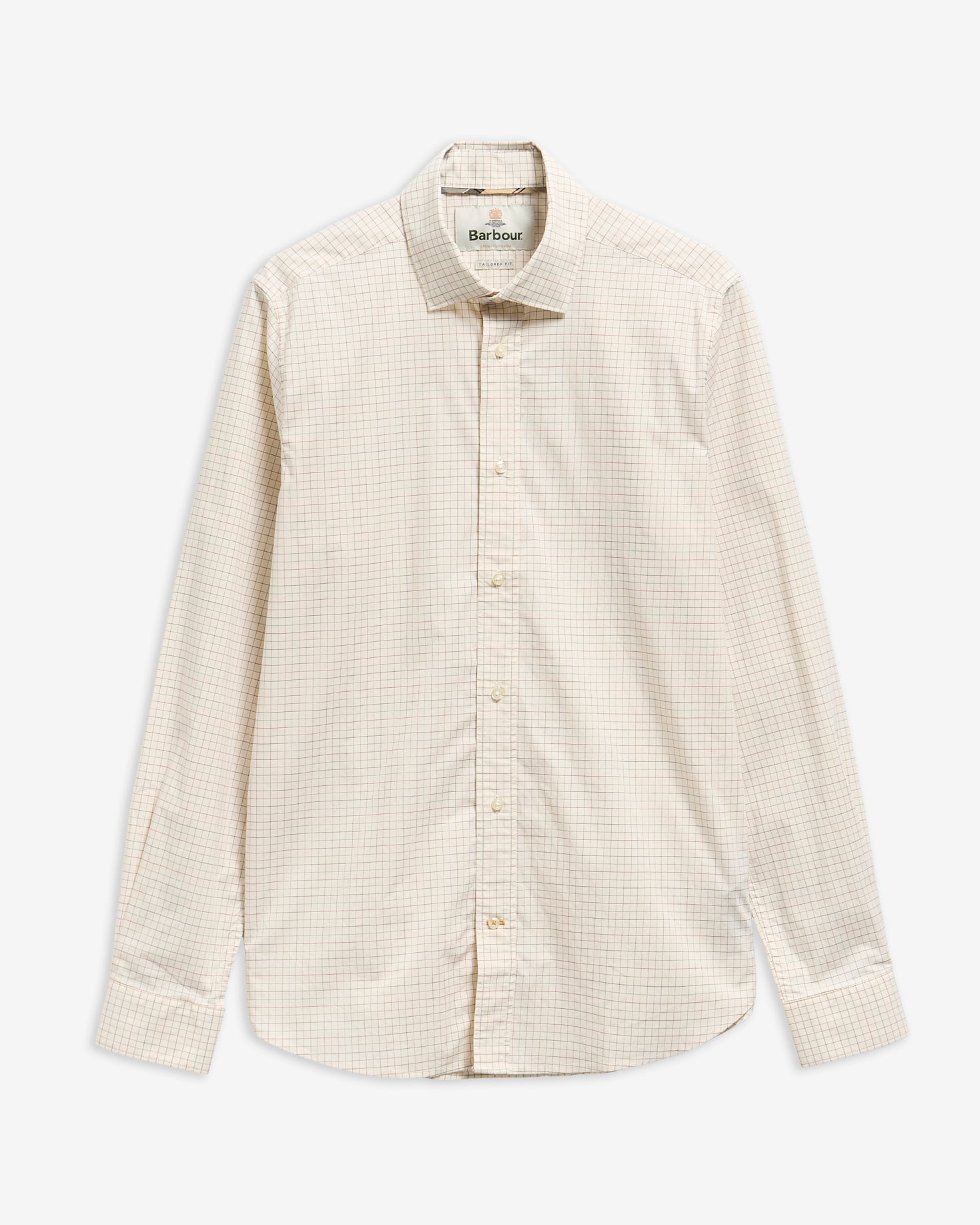 Barbour Hemd Ashfield Tailored Fit Whisper White