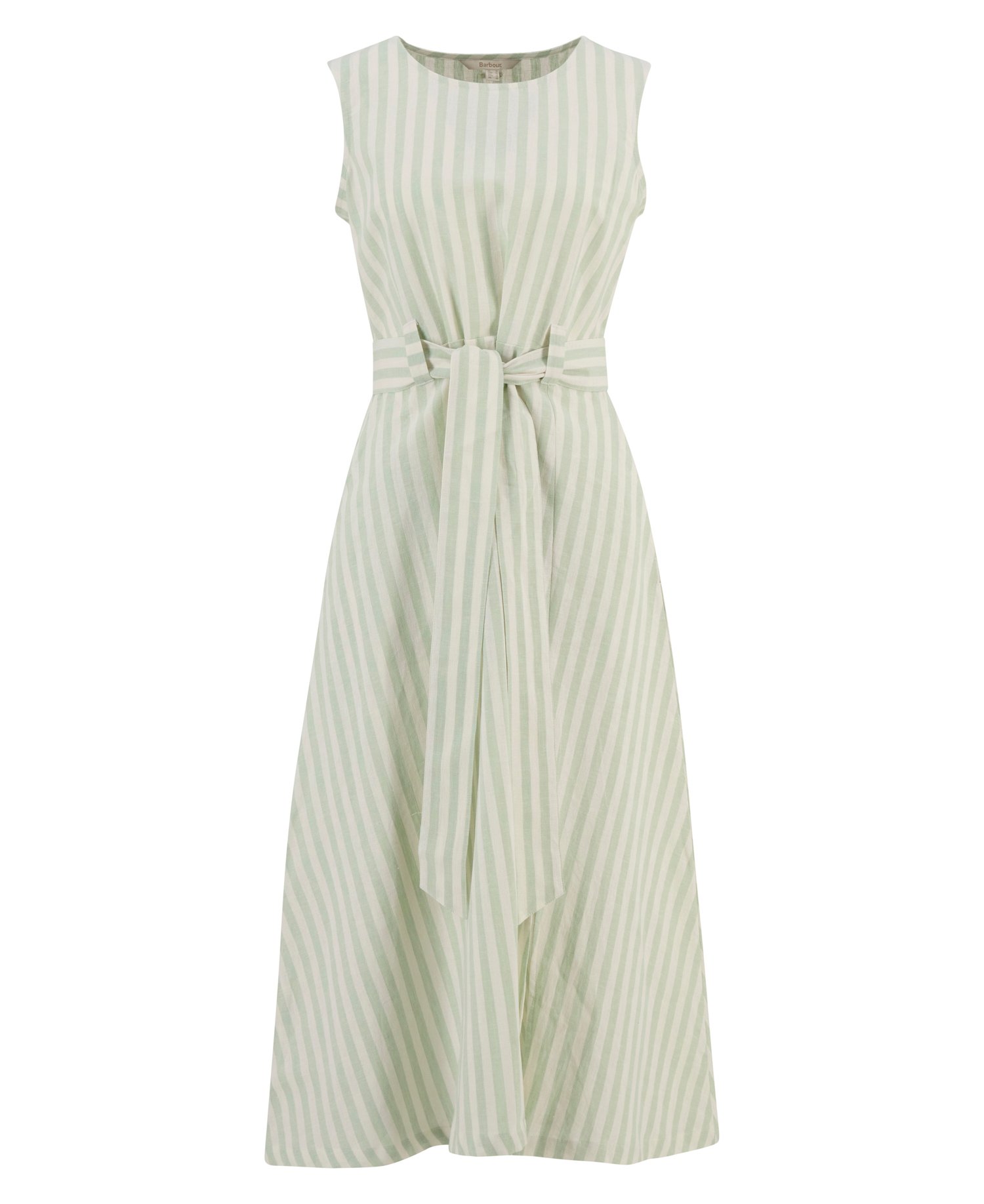 Inez Striped Midi Dress