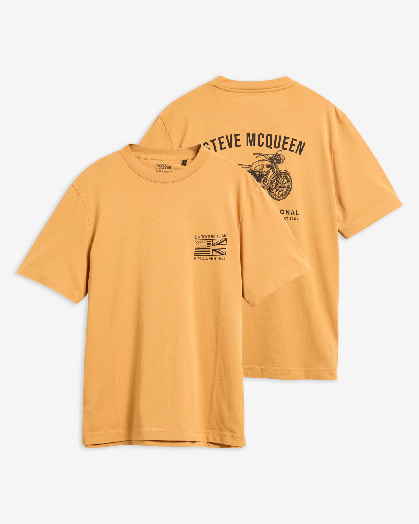 Steve McQueen Grange Graphic T-Shirt Honey