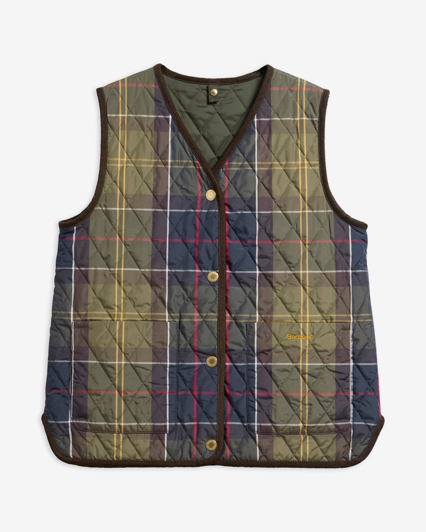 Tartan Reimagined Icons Reversible Tartan Liner Olive/Classic