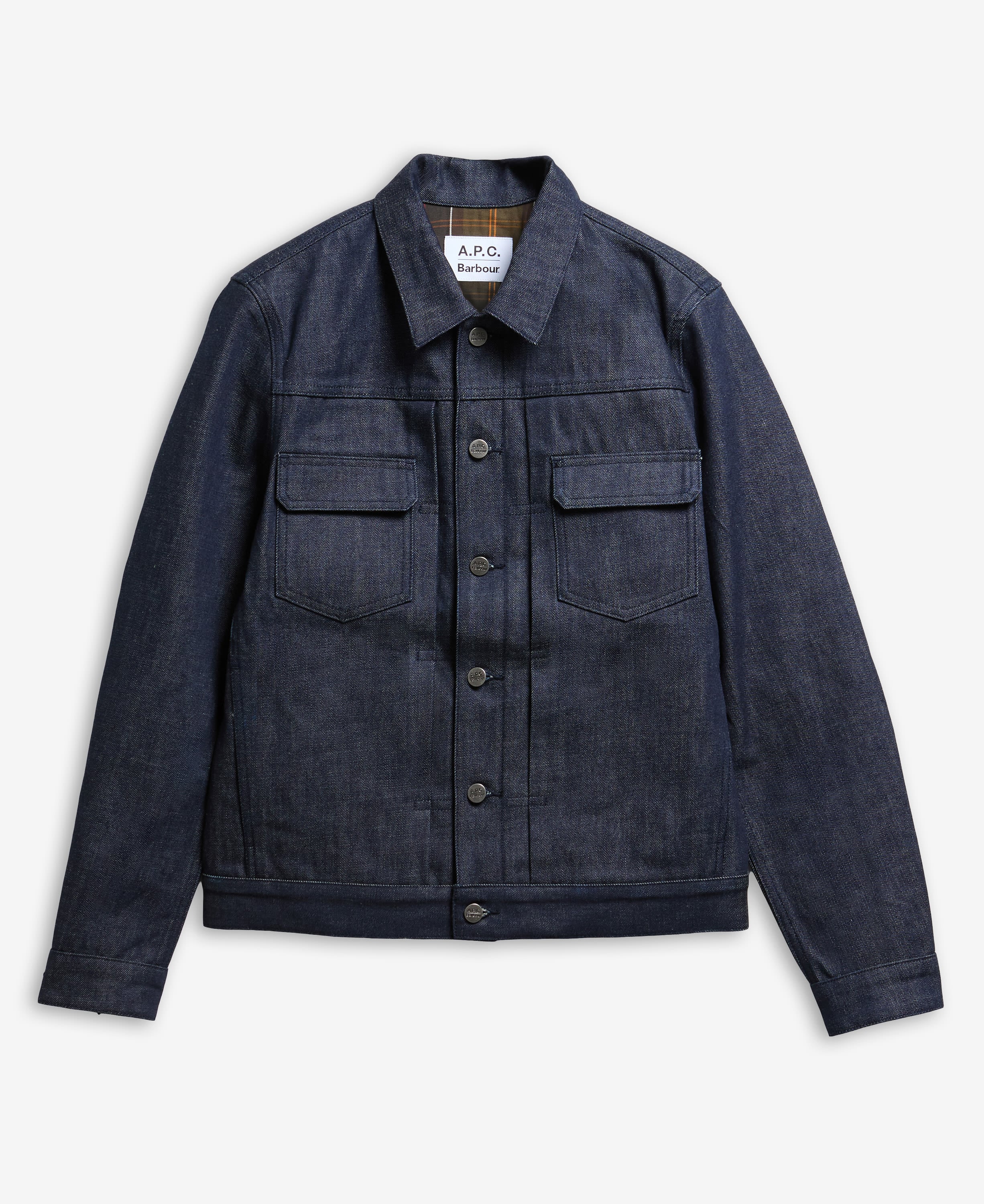 Barbour x A.P.C. Trucker Denim Jacket Denim