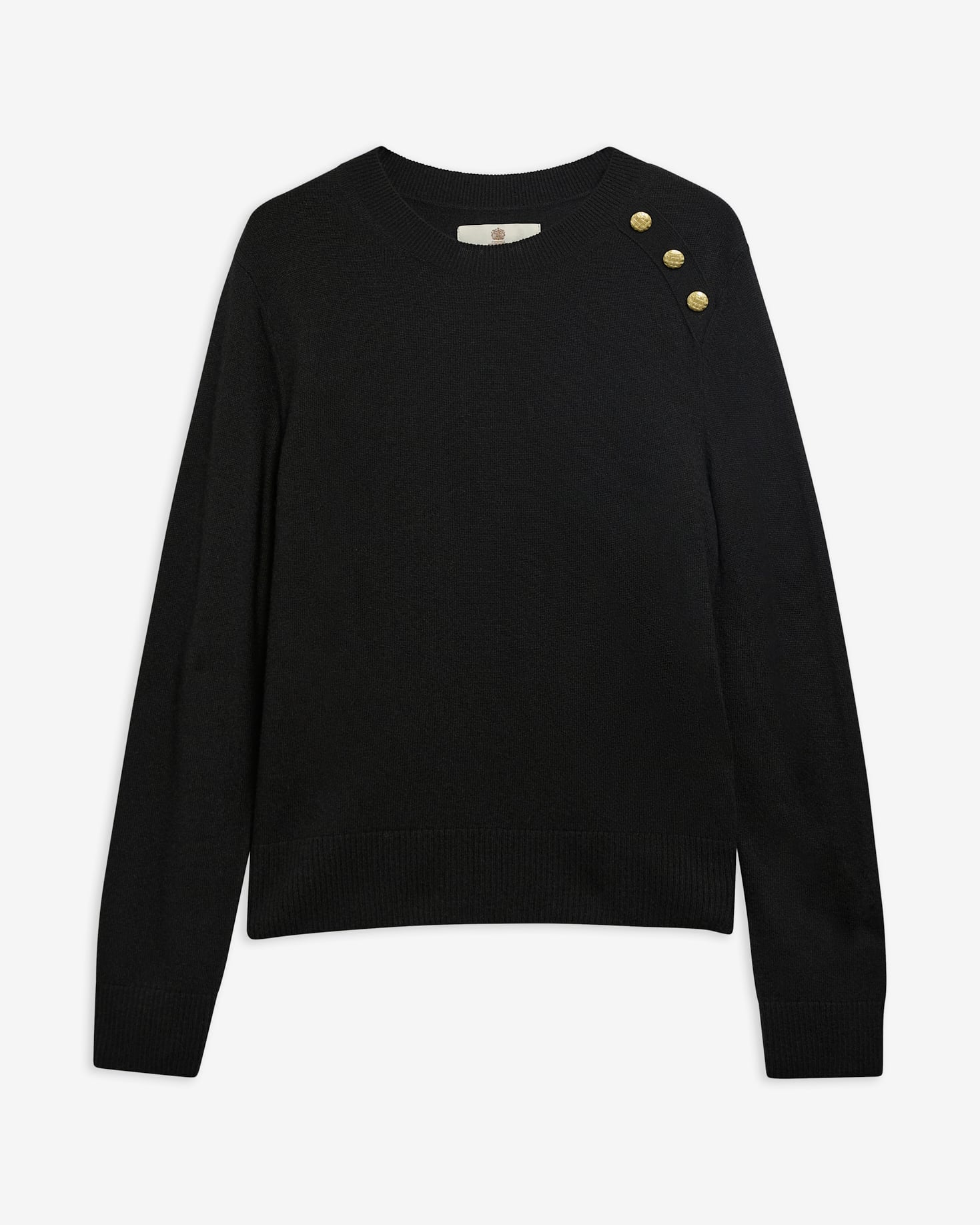 Barbour Pullover Penny Rundhalsausschnitt Black