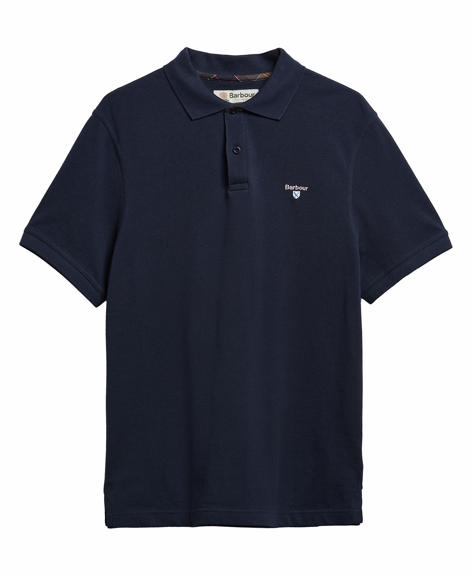 Tartan Pique Polo Shirt