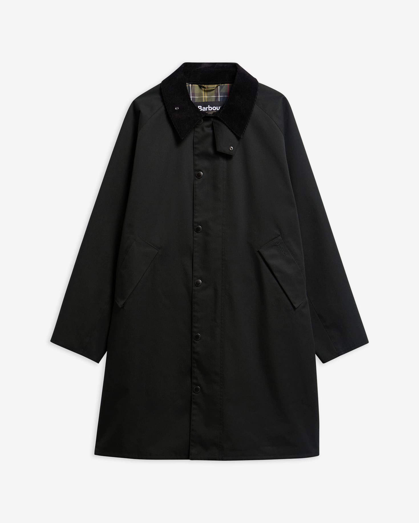 Barbour Wachsjacke Long Transport Black