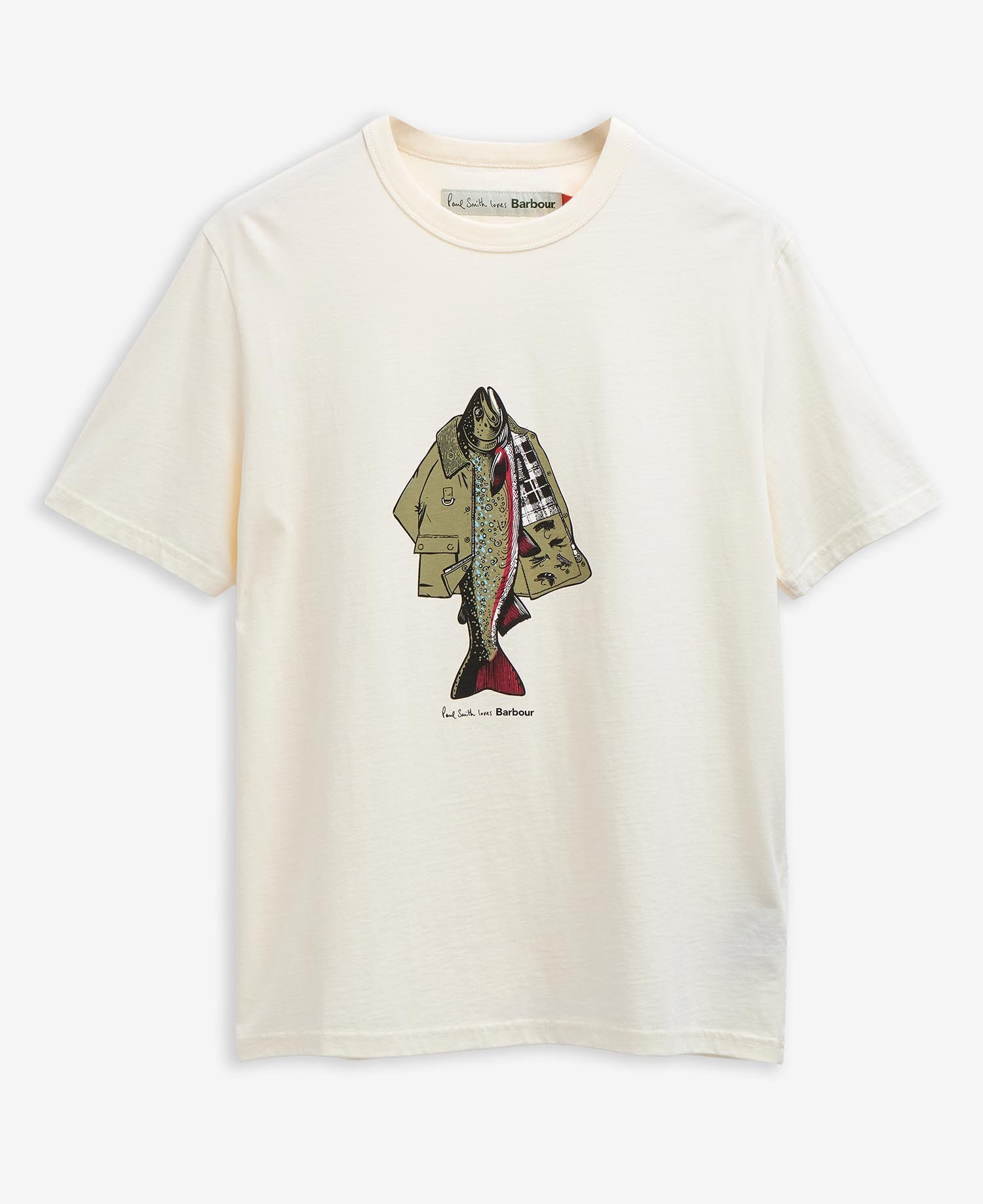 Paul Smith Loves Barbour Fishing Jacket T-Shirt