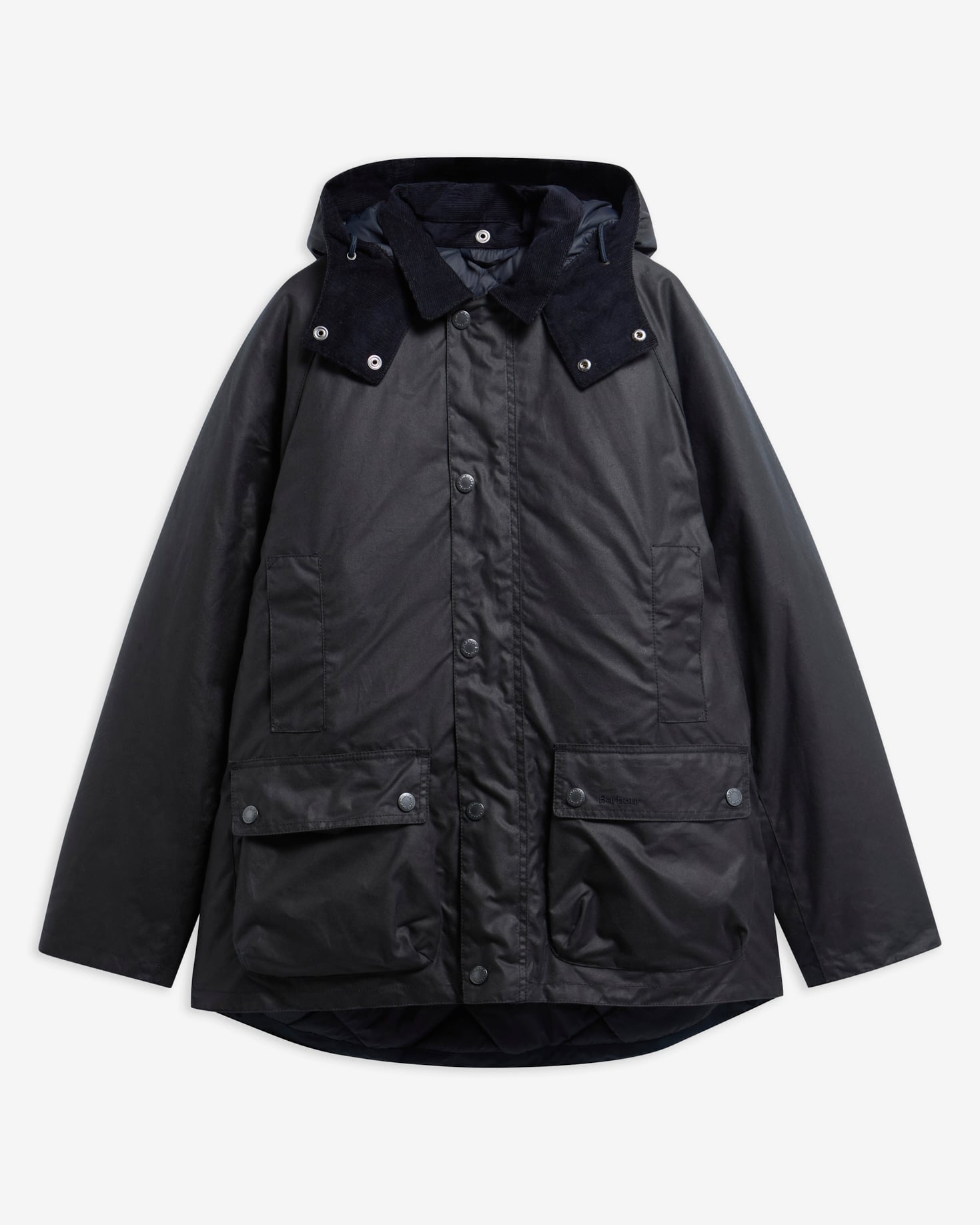 Modern Beaufort Waxed Jacket Navy/Shadow Classic