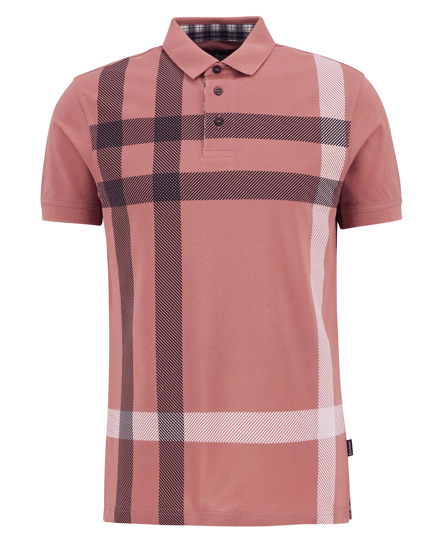 Blaine Tartan Short-Sleeved Polo Shirt