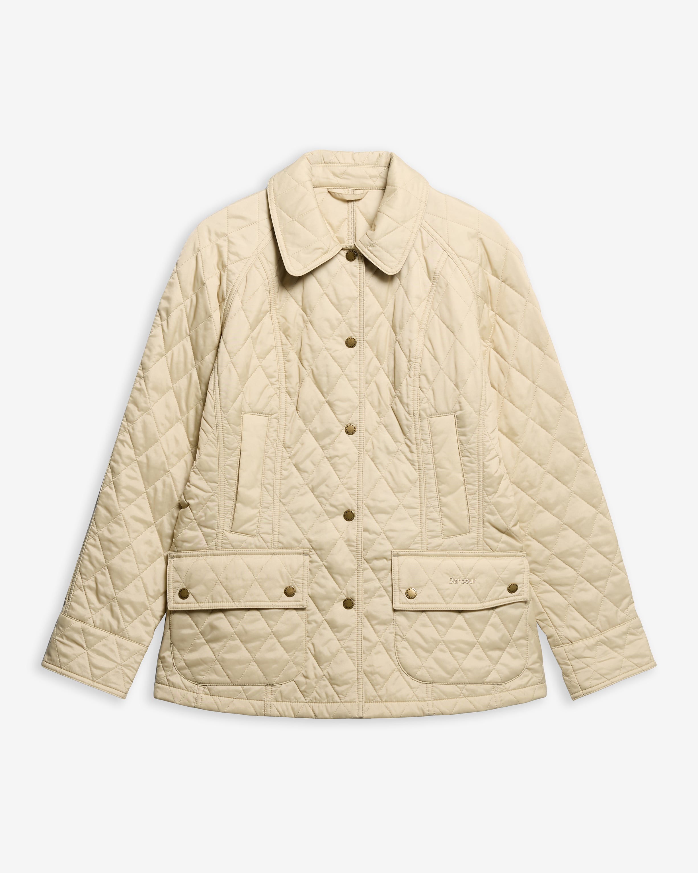 Summer Beadnell Quilted Jacket Pearl