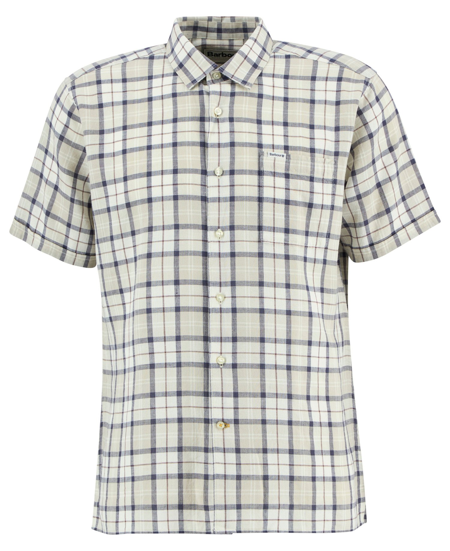 Midfield Tartan Regular Short-Sleeved Shirt