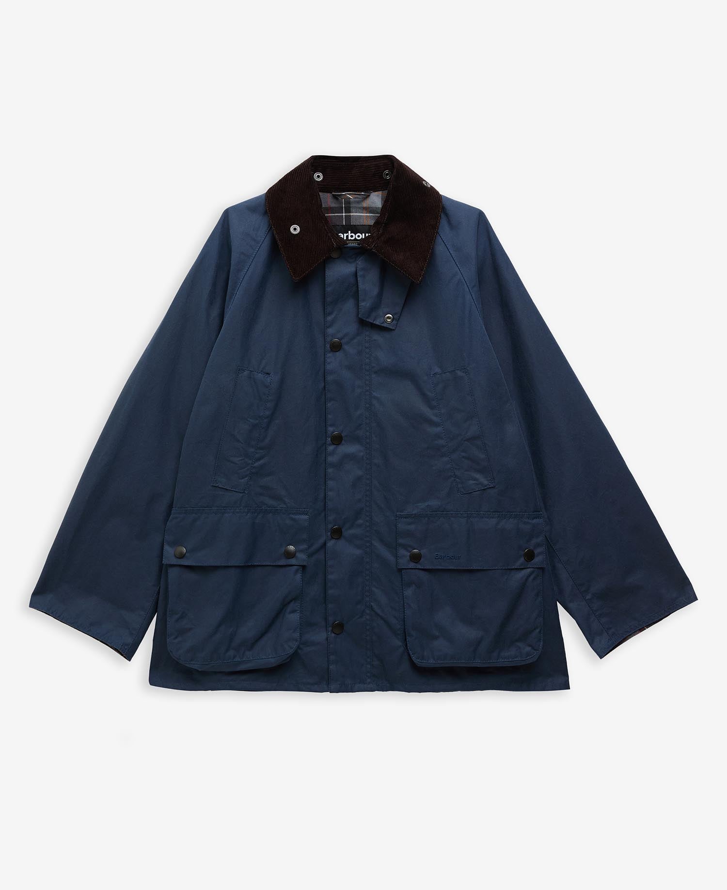 Giacca cerata OS Bedale Washed Cobalt