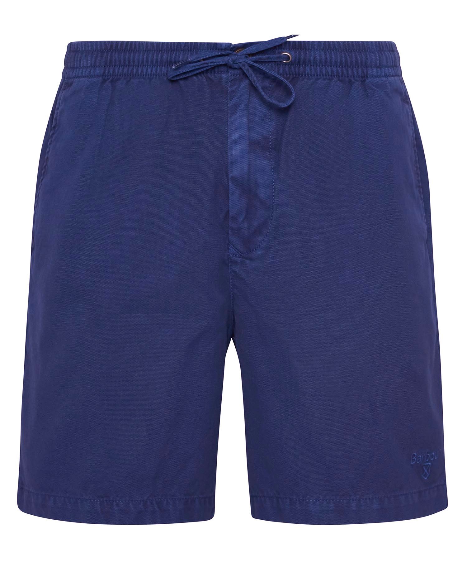 Shorts in Oxford lavato con vestibilit&agrave; comoda