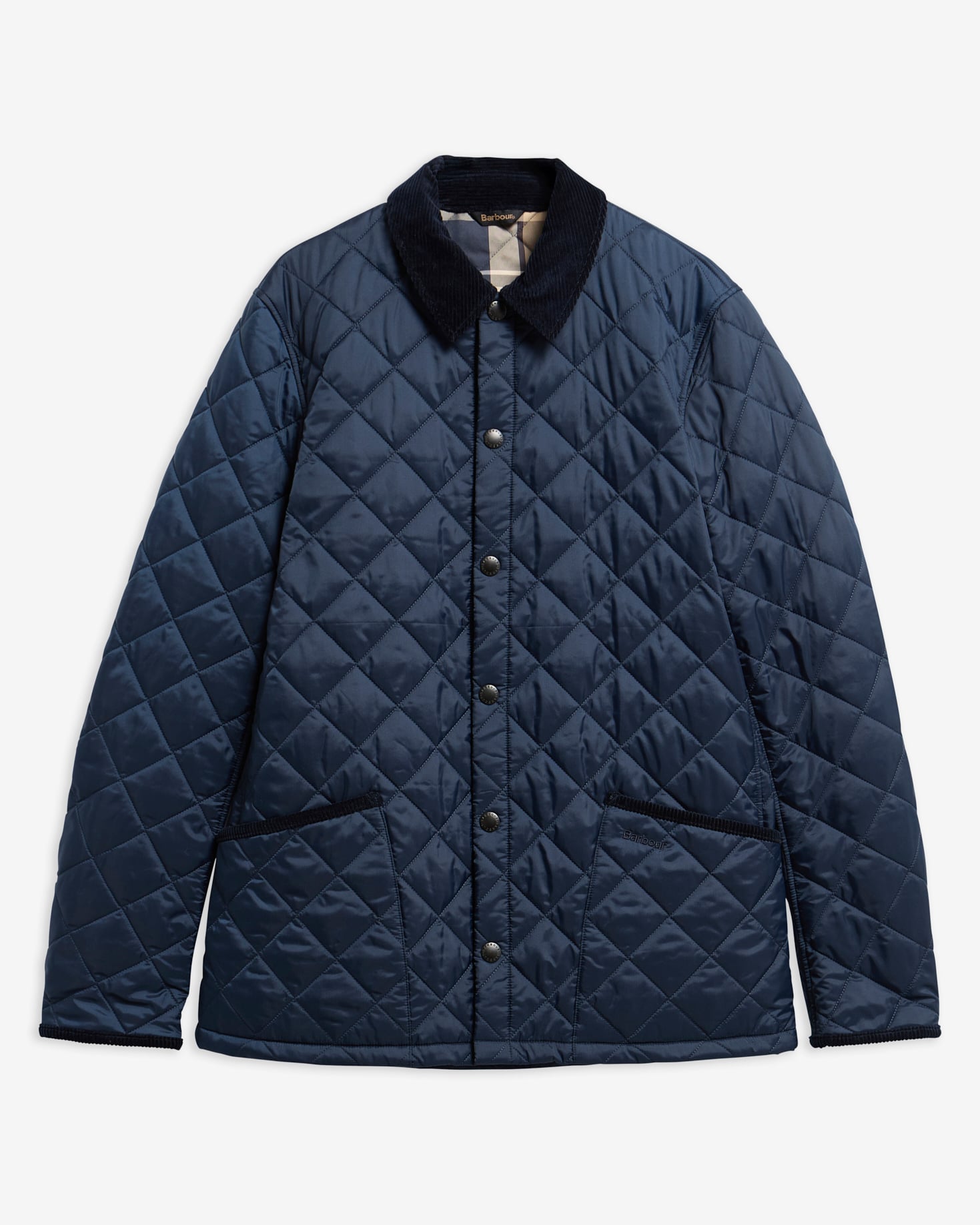 icons Heritage Quilted Jacket Navy