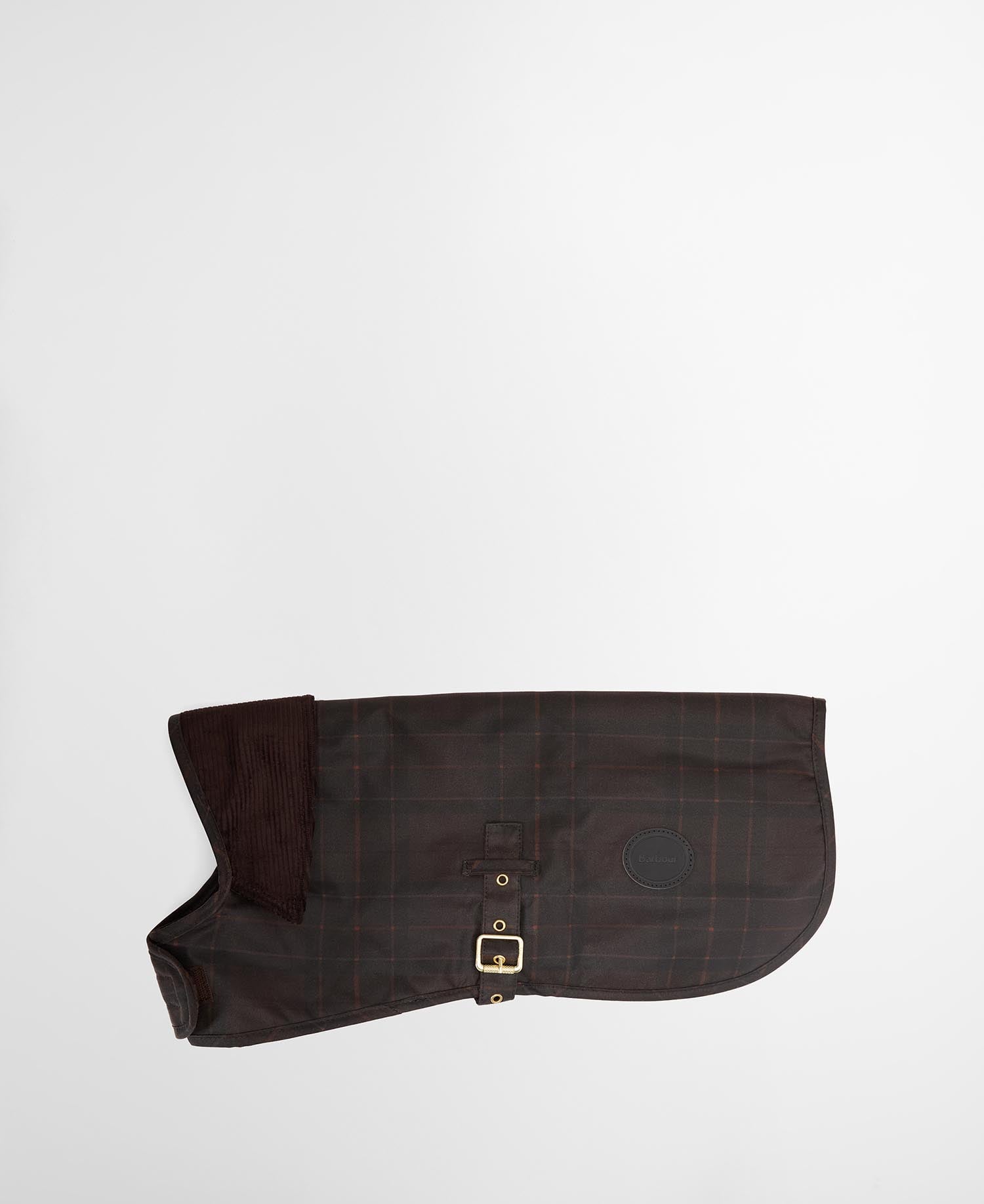 Tartan Waxed Dog Coat Muted Tartan
