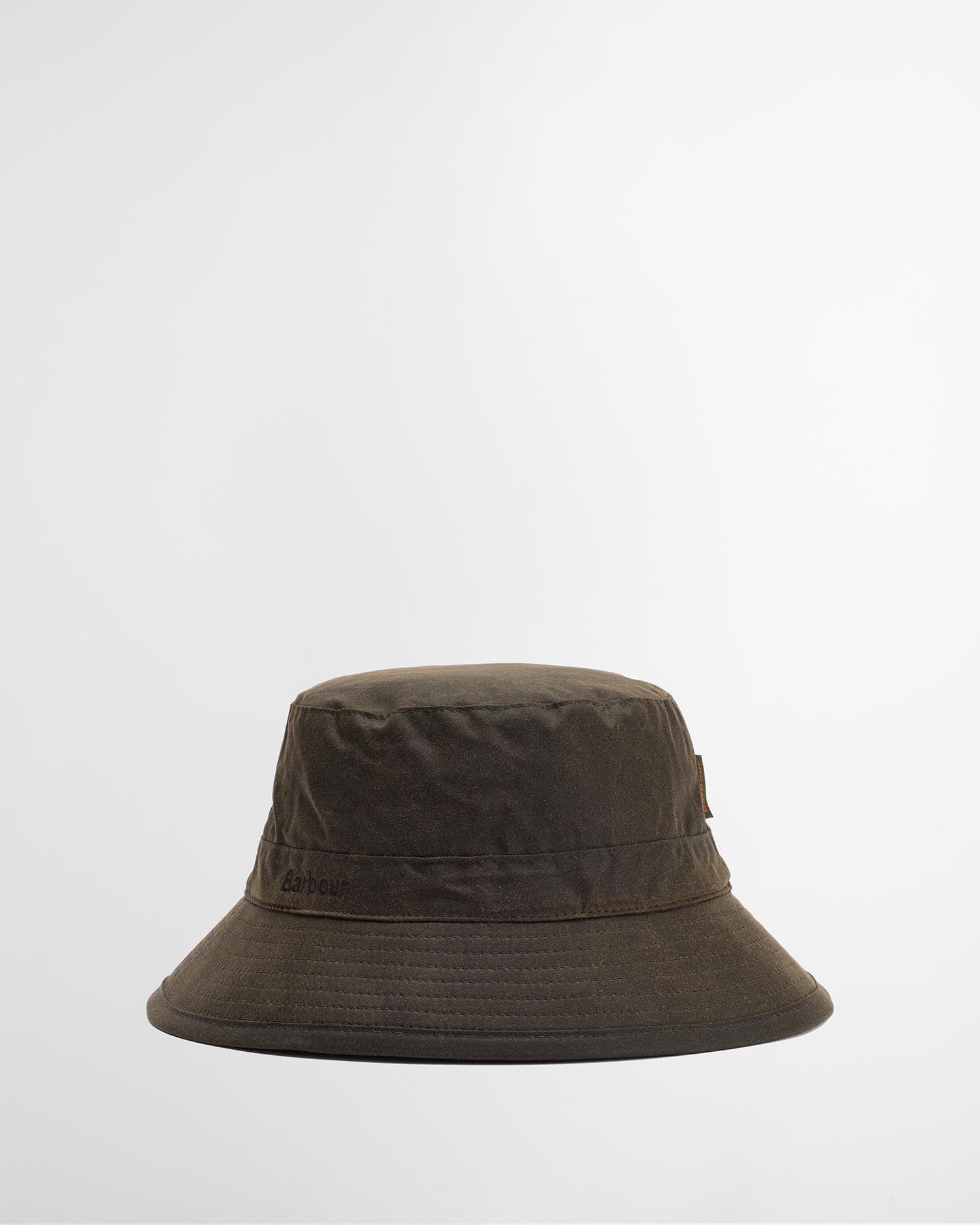 Waxed Bucket Hat Olive