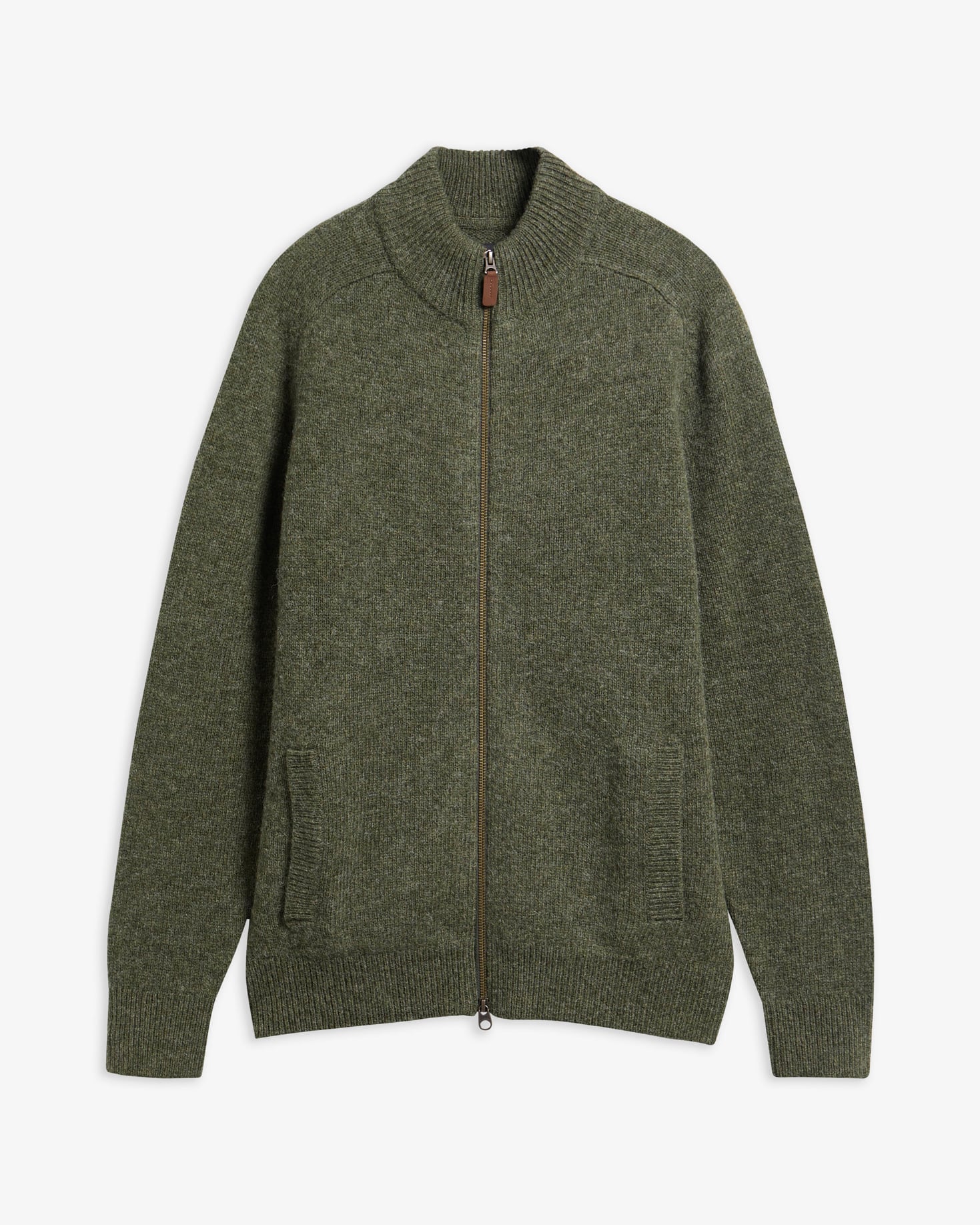 Talder Zip-Up Jumper Sage