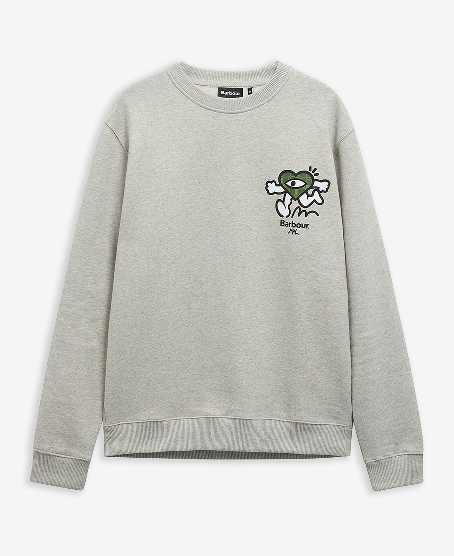 Barbour x Mul Sweatshirt Relaxed Grey Marl