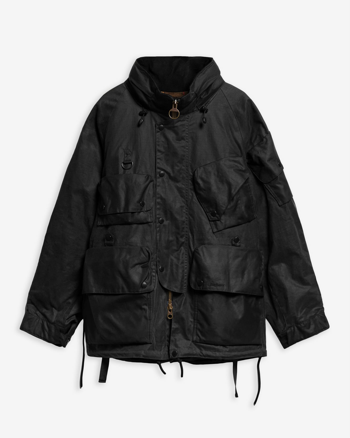 Barbour x Norbit Ripstop Waxed Jacket Black