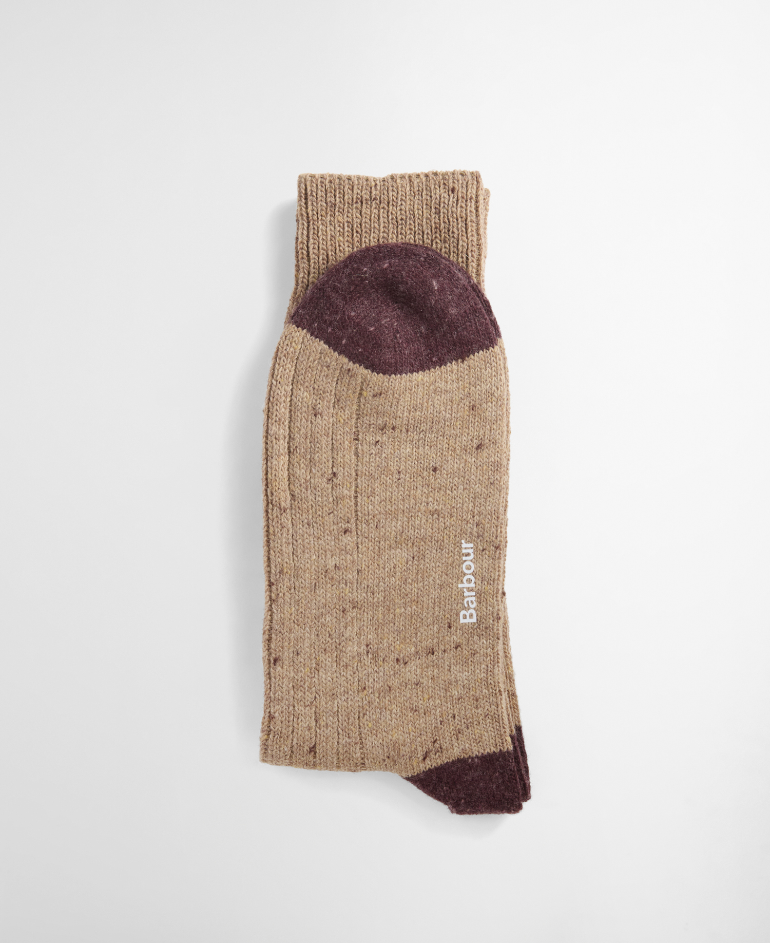 Calzini Houghton Military Brown/Bordeaux