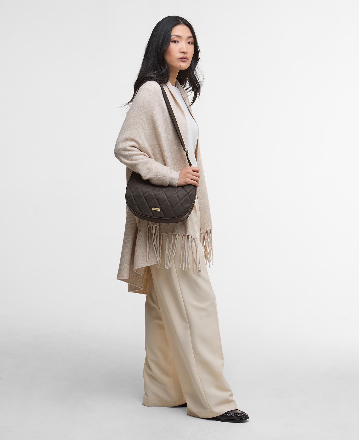 Quilted Sling Shoulder Bag