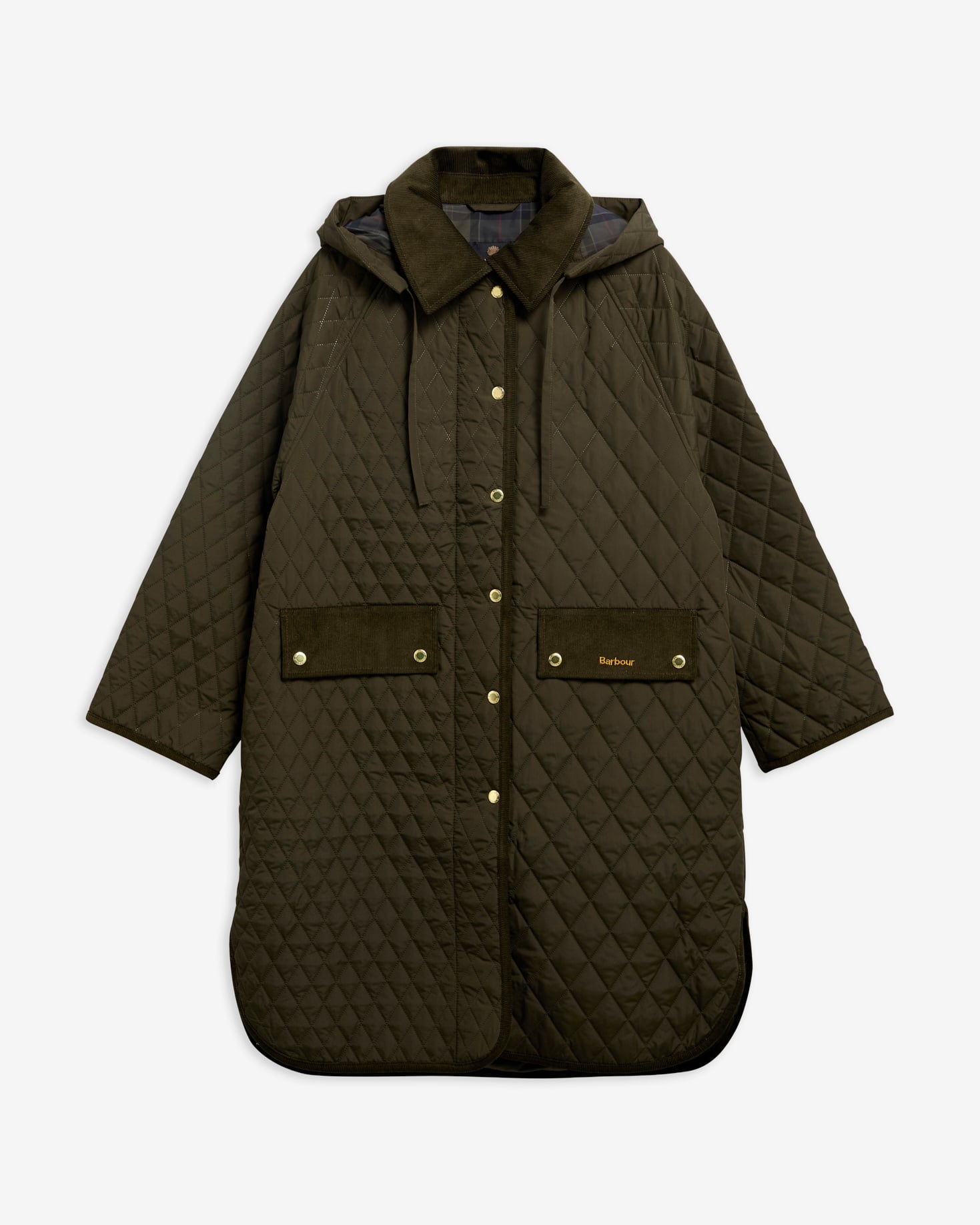 Barbour Steppjacke Ravensden Olive/Shadow Classic