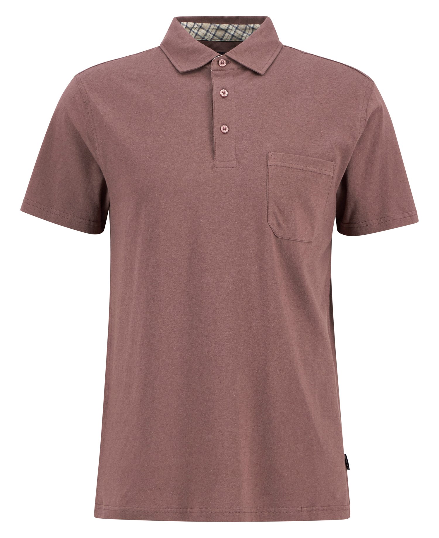Steventon Linen Blend Tailored Polo Shirt
