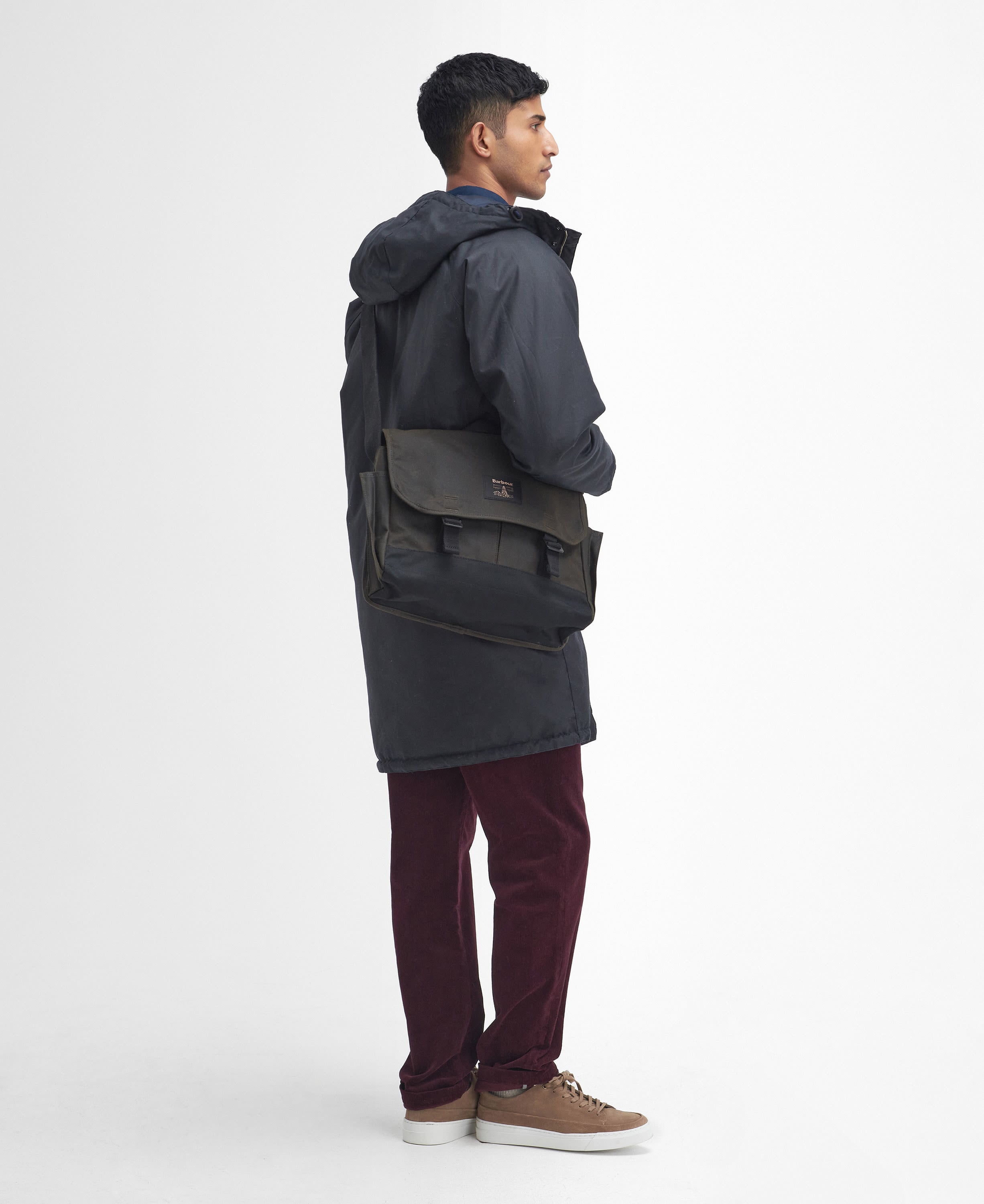 Field Waxed Satchel