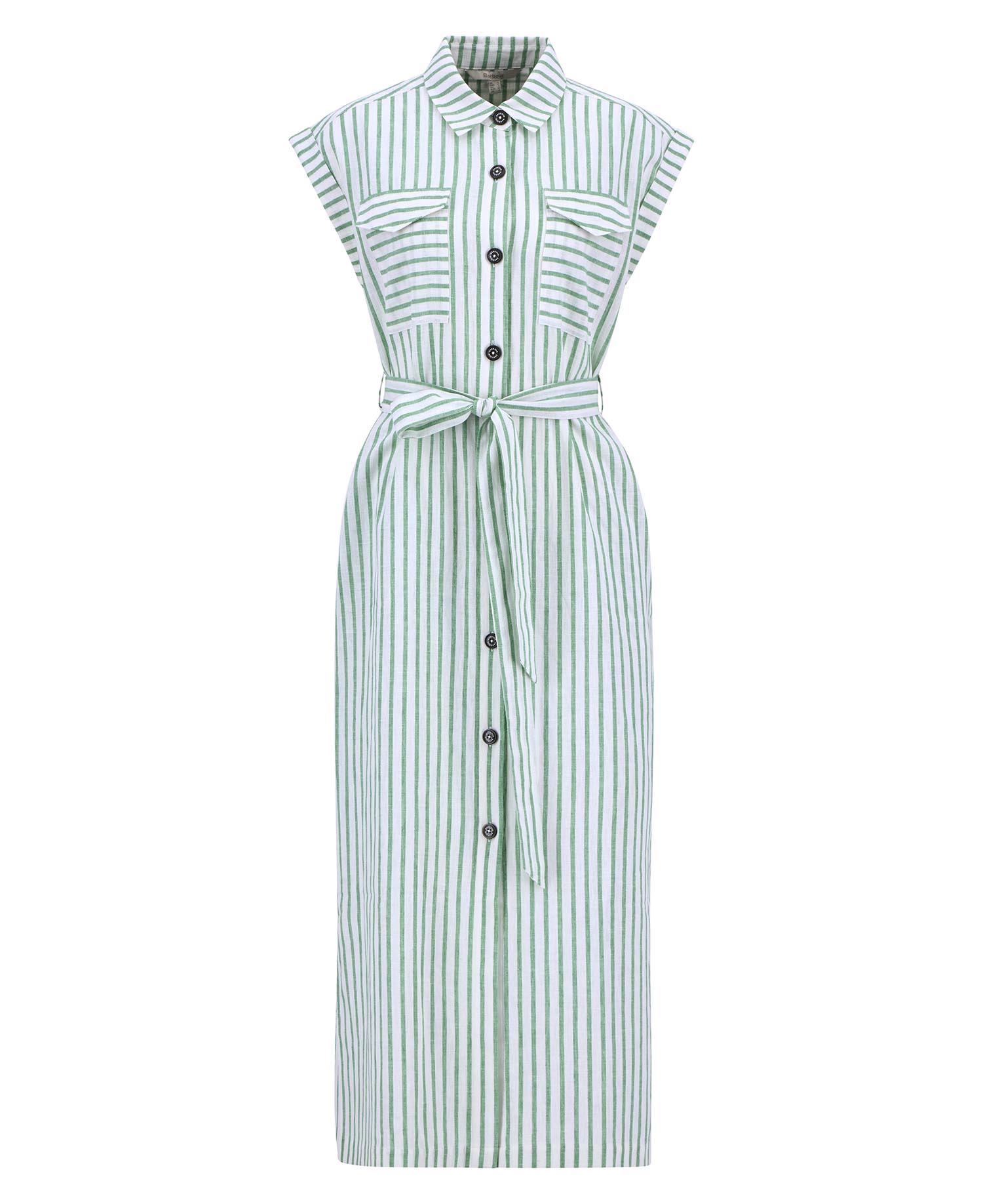 Abby Striped Midi Dress