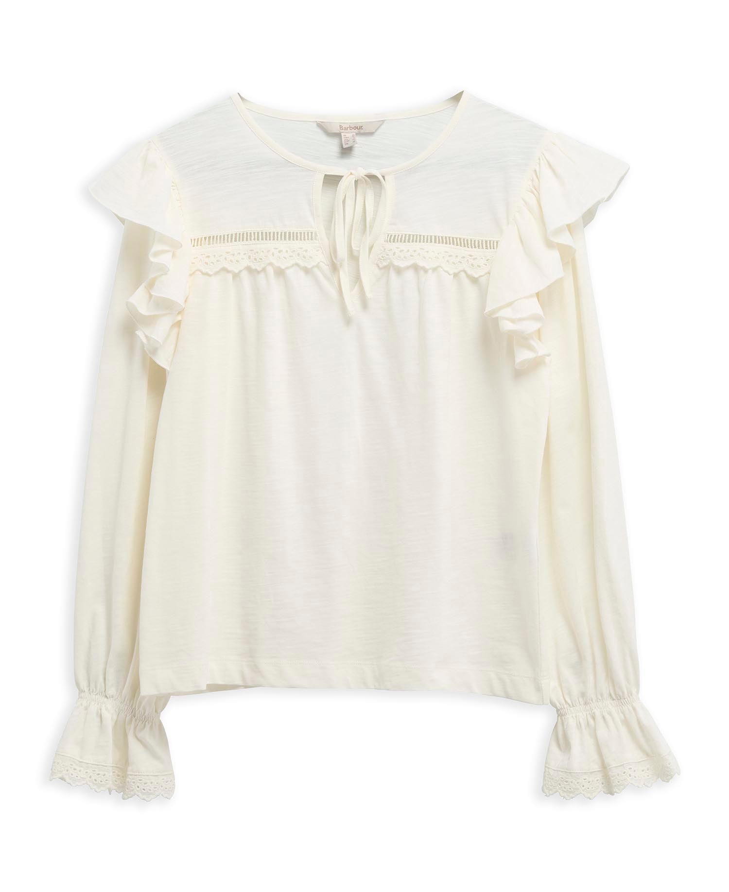 Blusa con dettagli arricciati Carleen Cloud