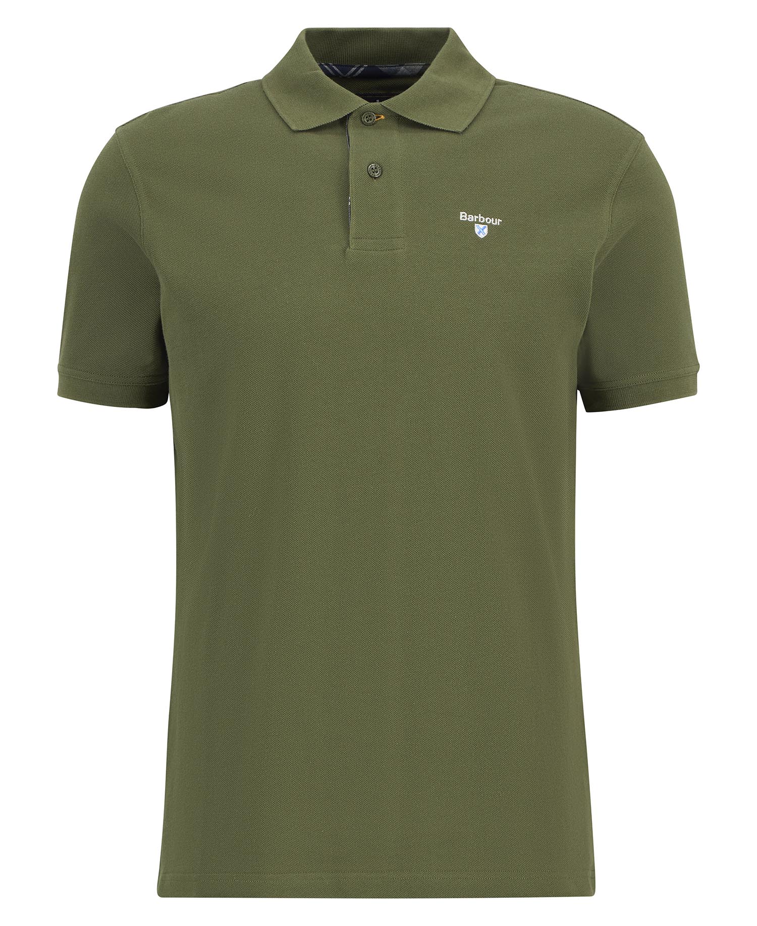 Tartan Pique Polo Shirt