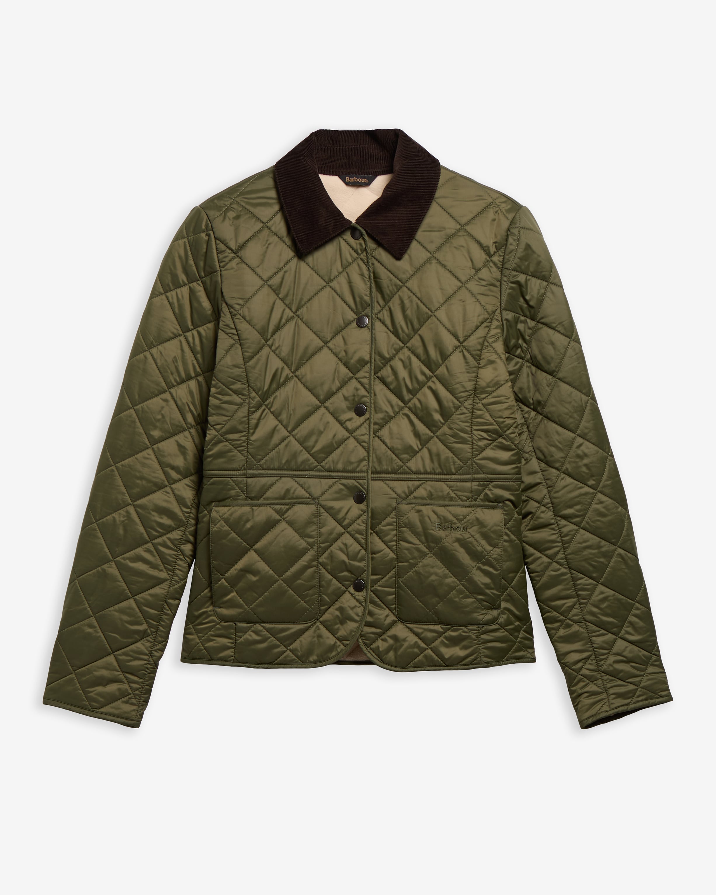 Deveron Polarquilt Jacket Olive-Pearl